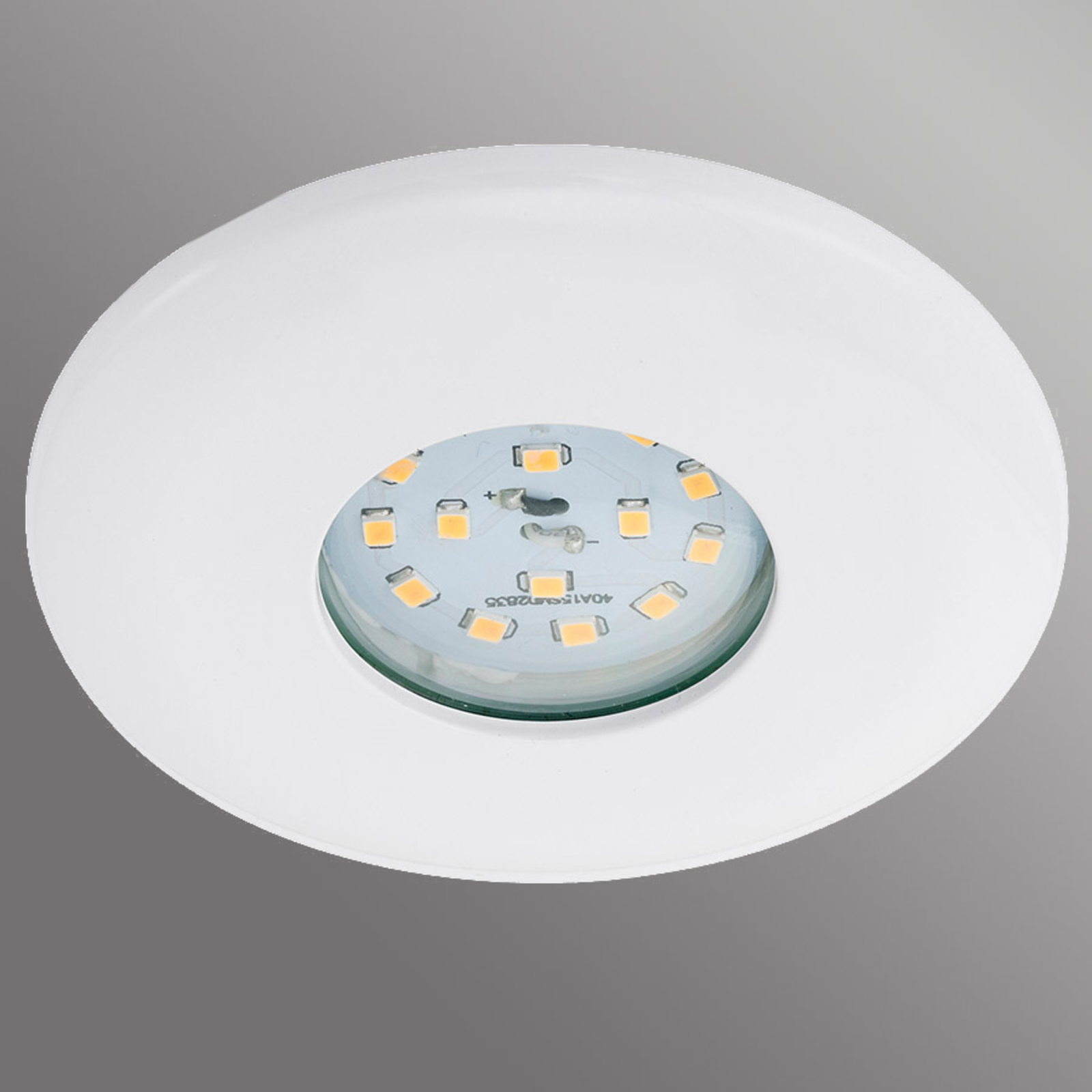 White LED recessed light Shower, IP65 Lights.co.uk