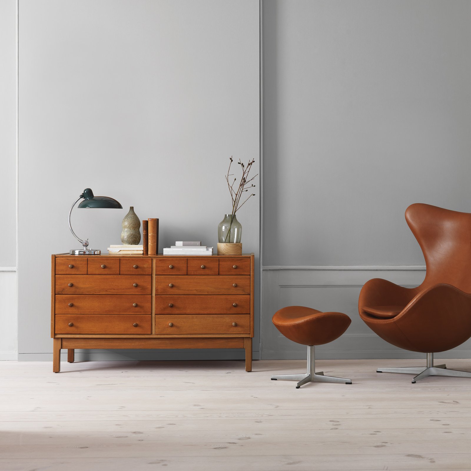 KAISER idell™ 6631-T Tischleuchte Dark Grün - Fritz Hansen