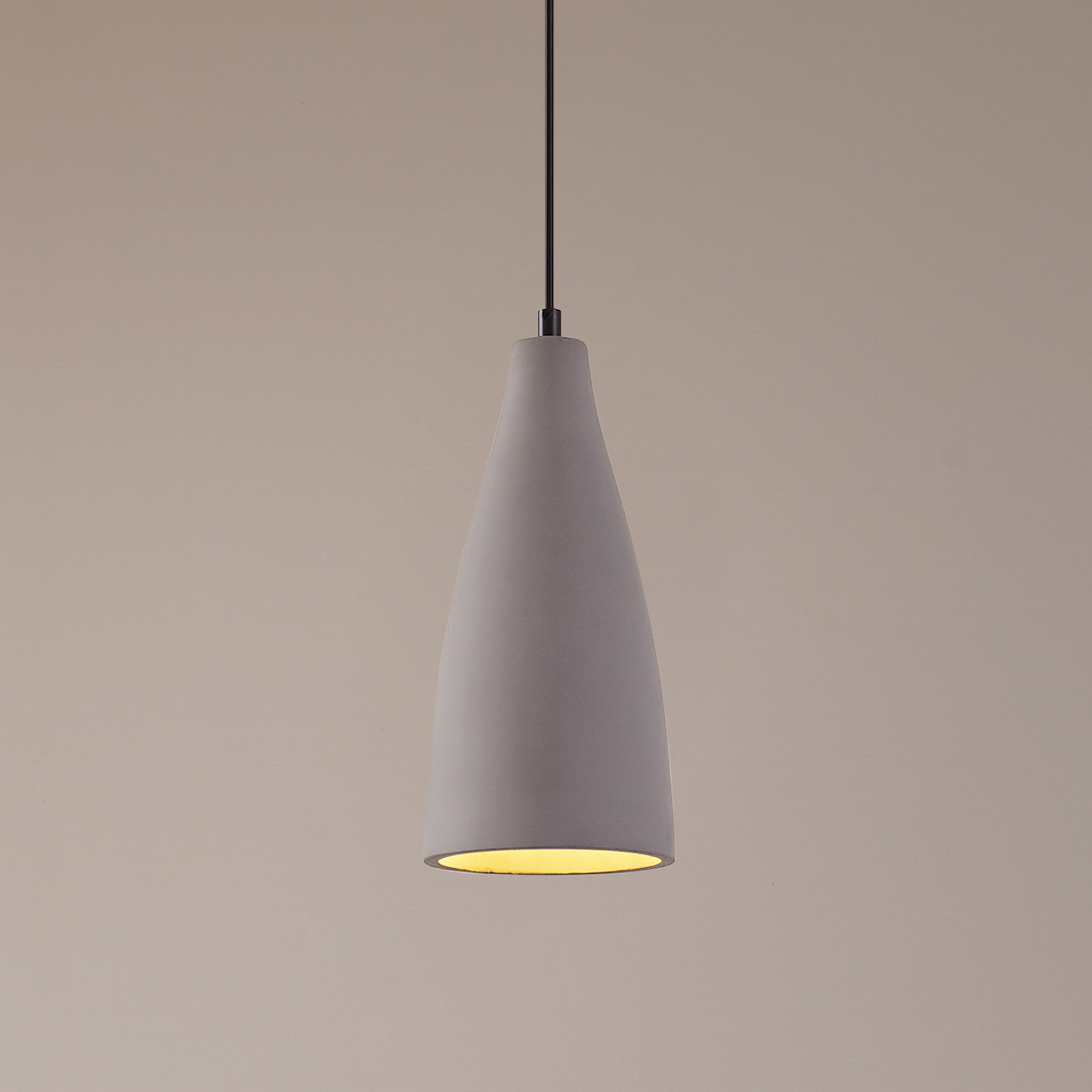 Sanne Taklampa Concrete Grey - Lindby