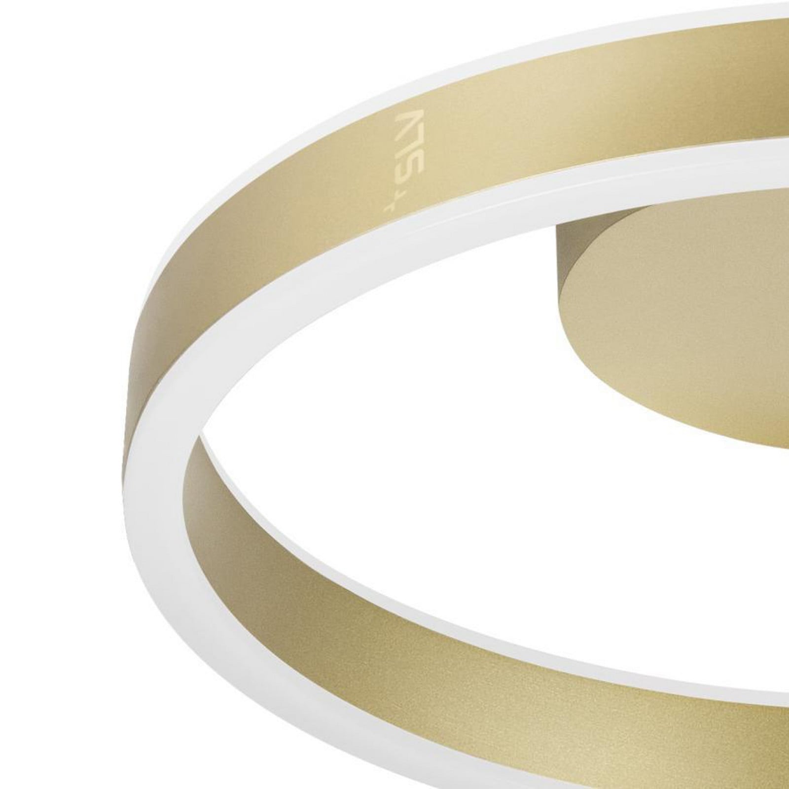 SLV plafonieră LED One Ø 40 cm metal culoare alamă CCT - Camera de zi / sufragerie - Modern - culoarea alamă - Aluminiu