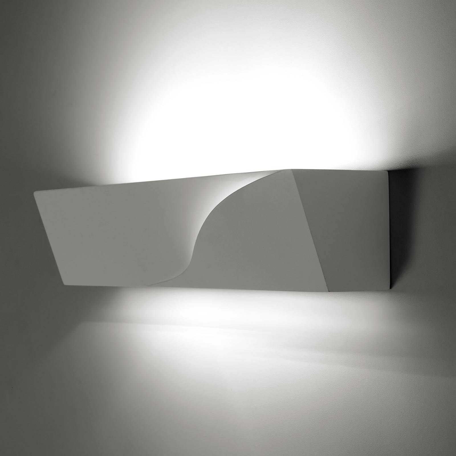 Lampa ścienna Pellene, szerokość 35,5 cm