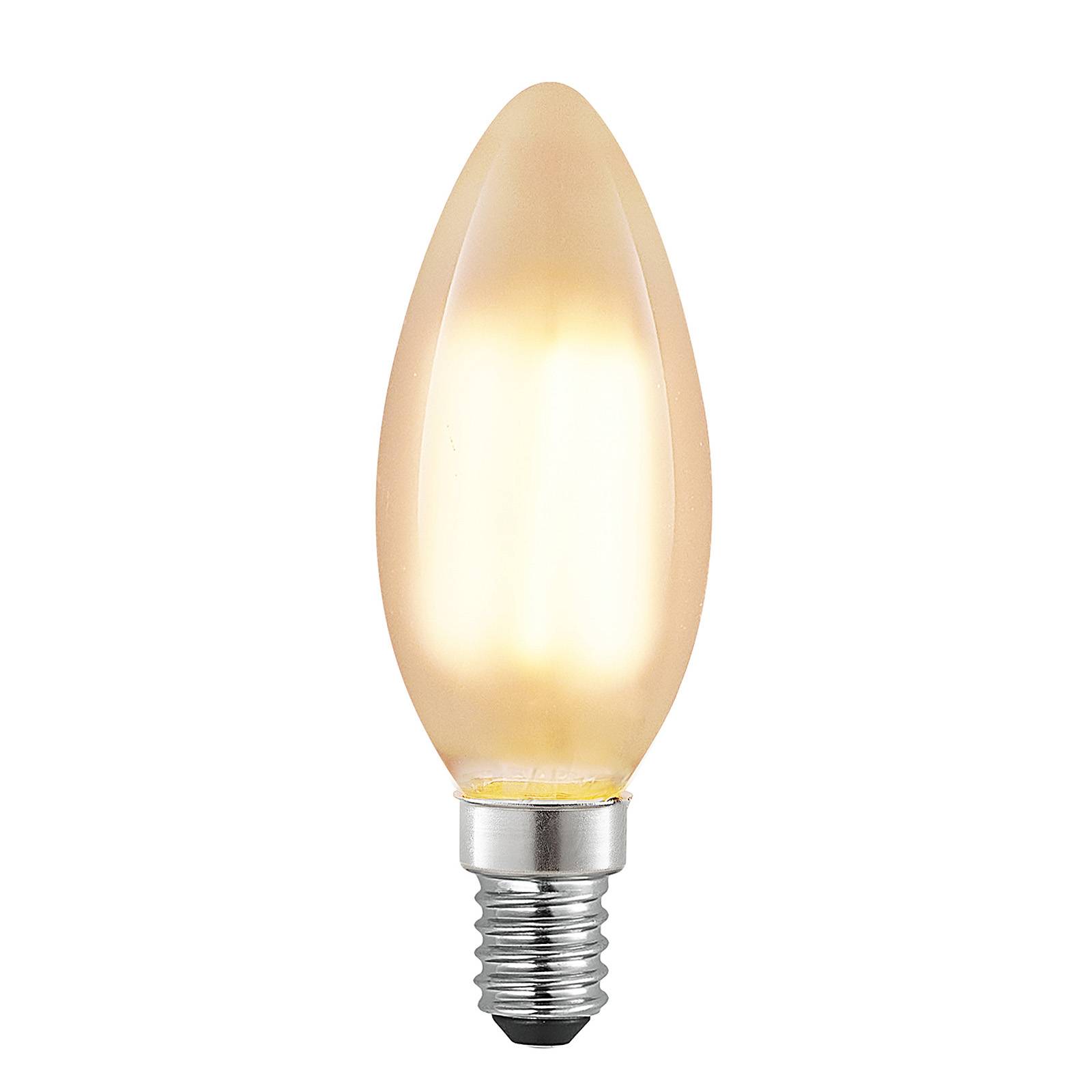 Ampoule LED E14 4 W 2 700 K bougie dimmable mate