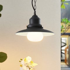 Lindby välisvalgusti Roisin, antratsiit, metall, Ø 32cm