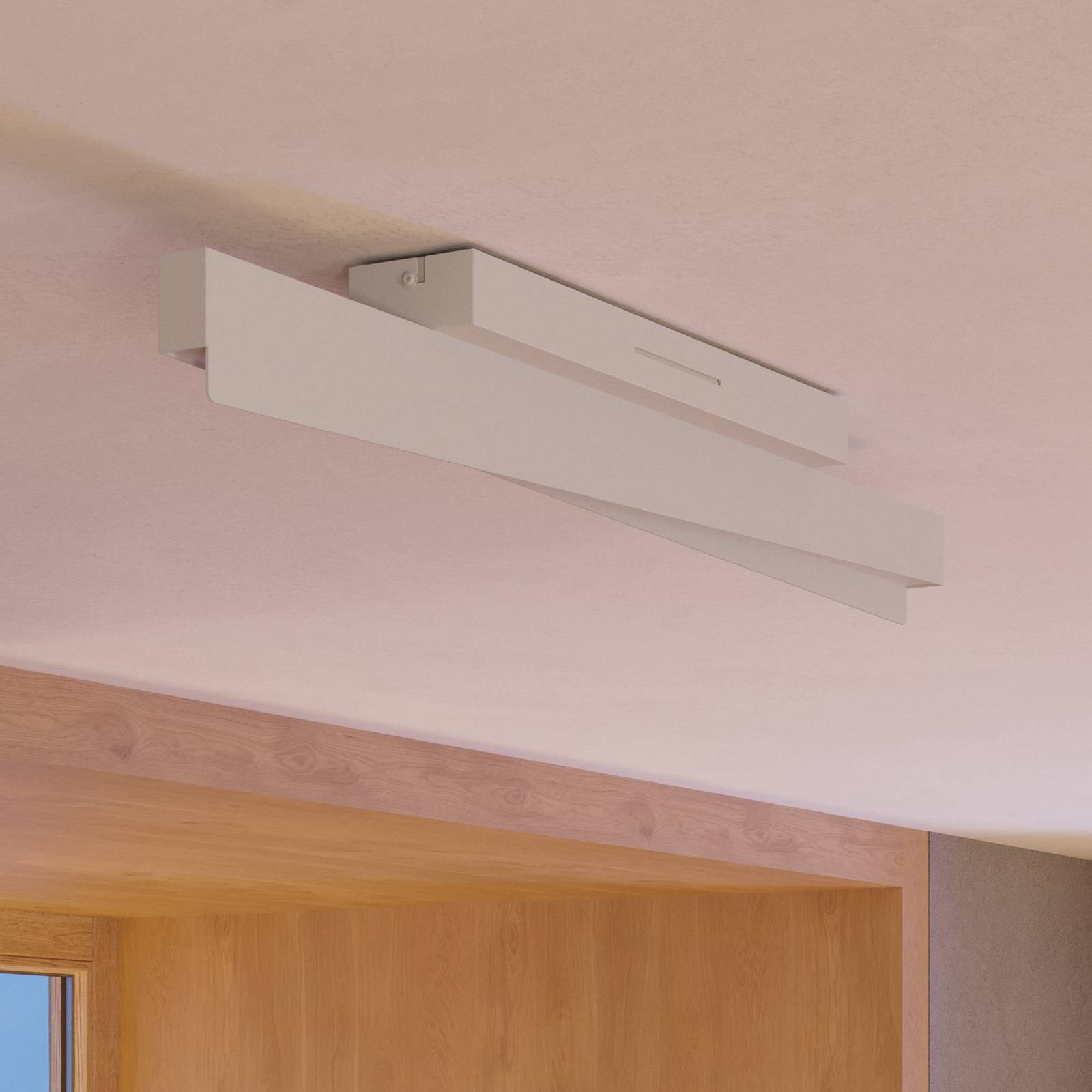 EGLO connect Smart-LED-Deckenleuchte Bolognano-Z, grau günstig online kaufen