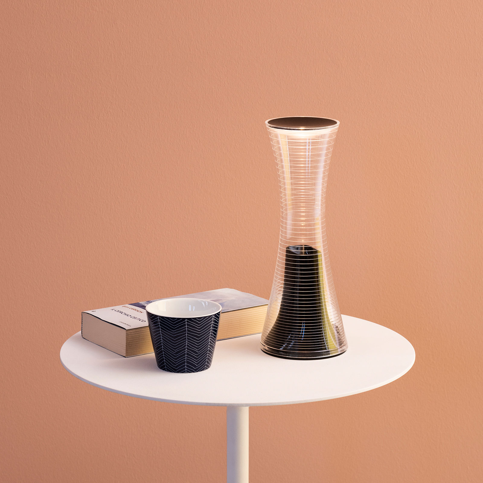 Artemide Come Together LED table lamp black, for Living / Dining Room, plastic, 3.6 W, energy efficiency: A, H: 26.9 cm