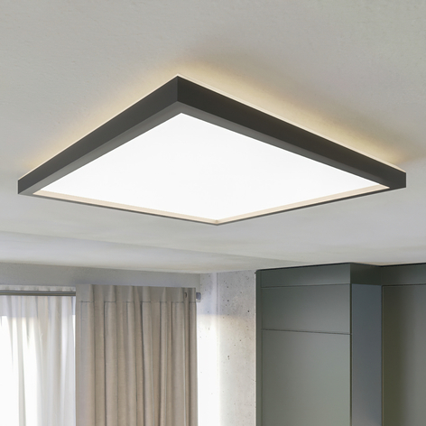 Prios Avira LED-Deckenleuchte, quadratisch, 42 cm