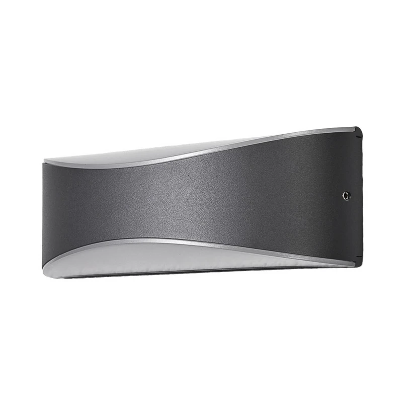 Lucande – Akira LED Außen Wandleuchte Anthracite