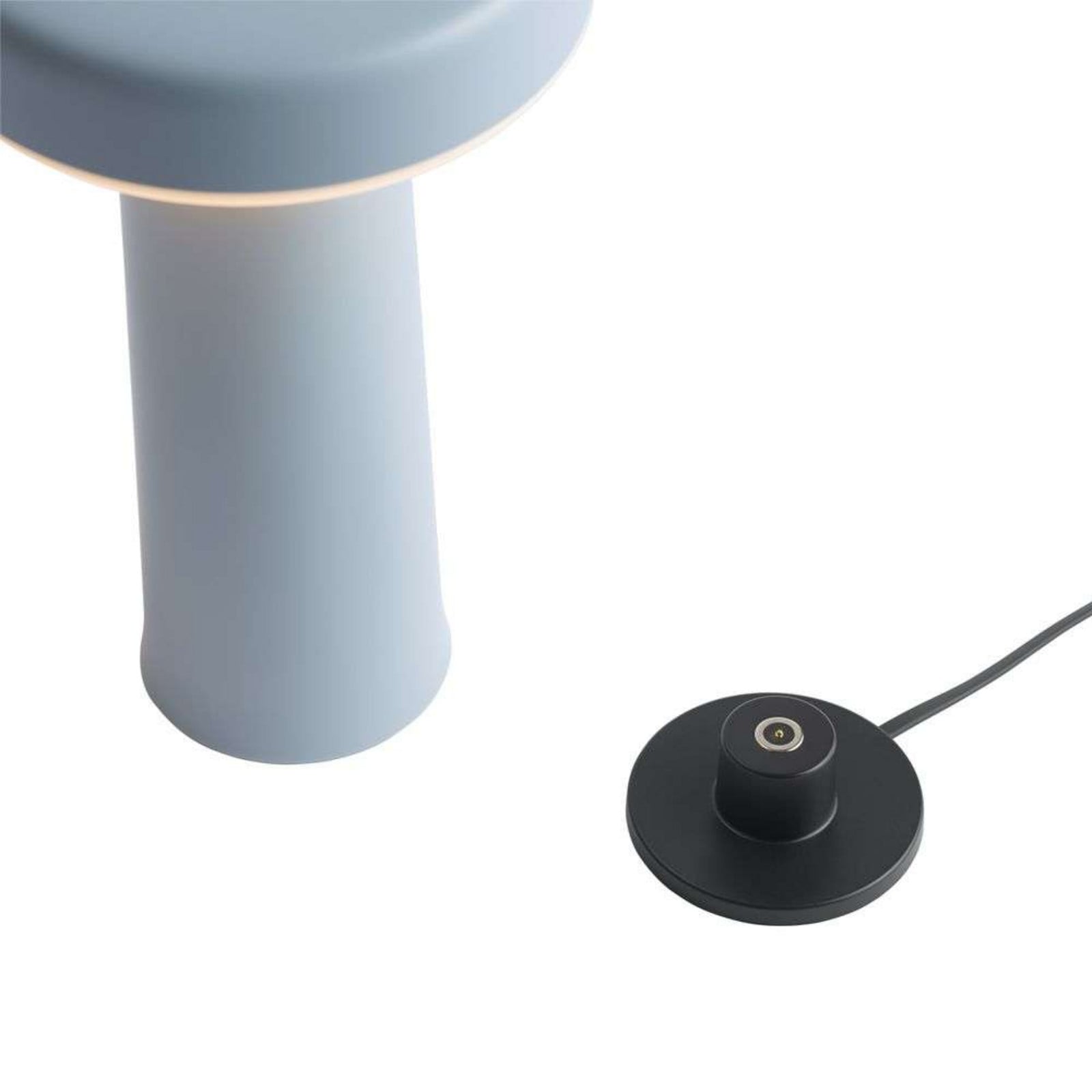 Ease Portable Tischleuchte Light Blue Muuto - Wohnzimmer - Kunststoff