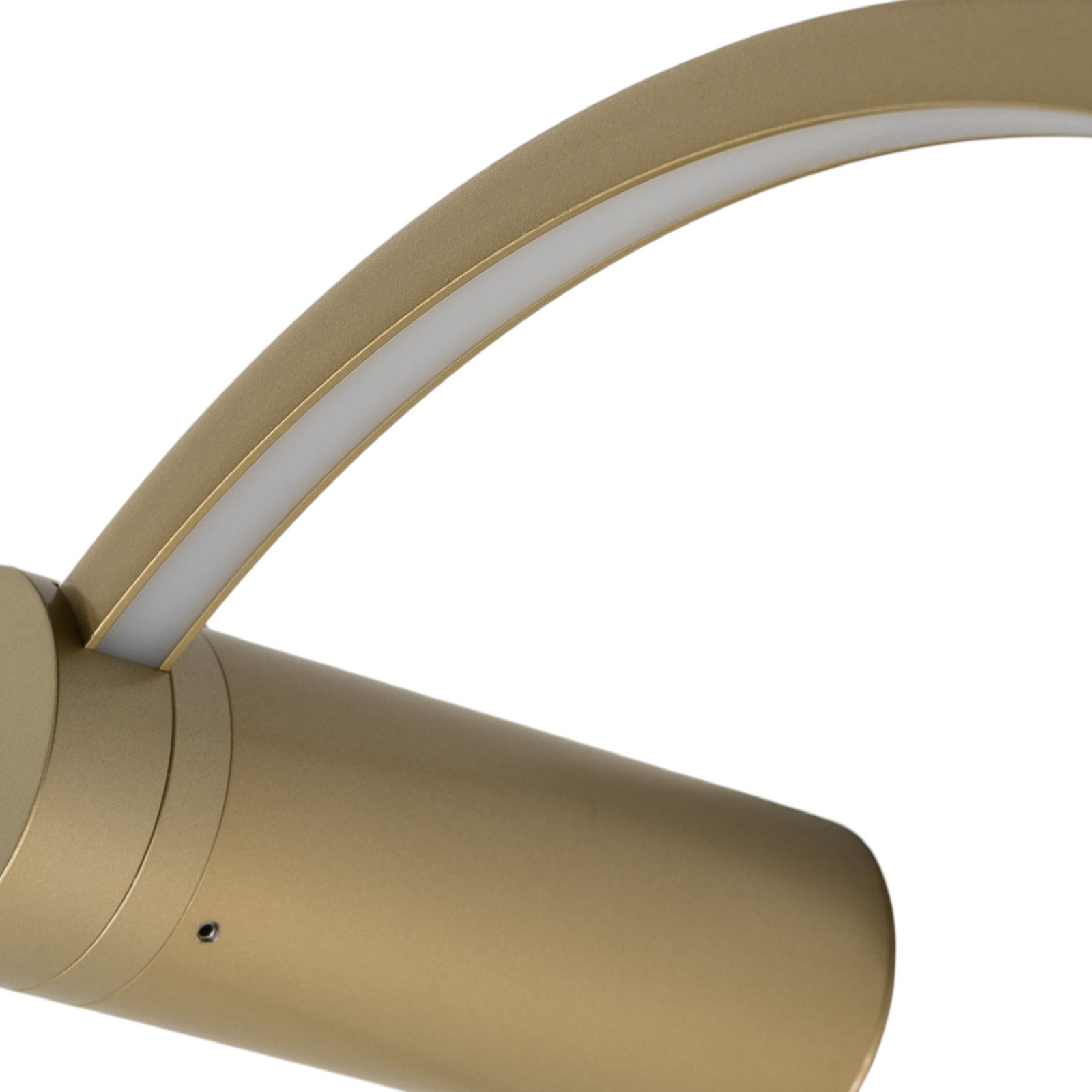 LED-Wandleuchte Saturno, gold, Ø 50 cm, Metall, 4.000 K