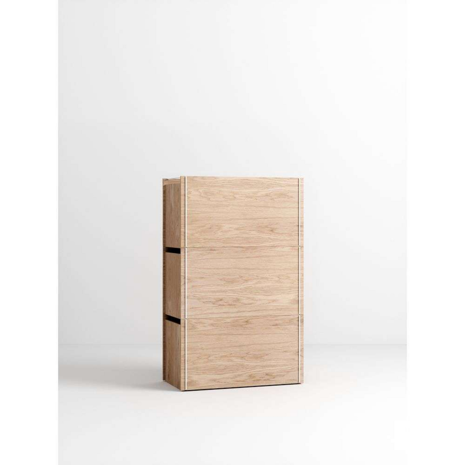 Storage Box Oak Bijela - Moebe