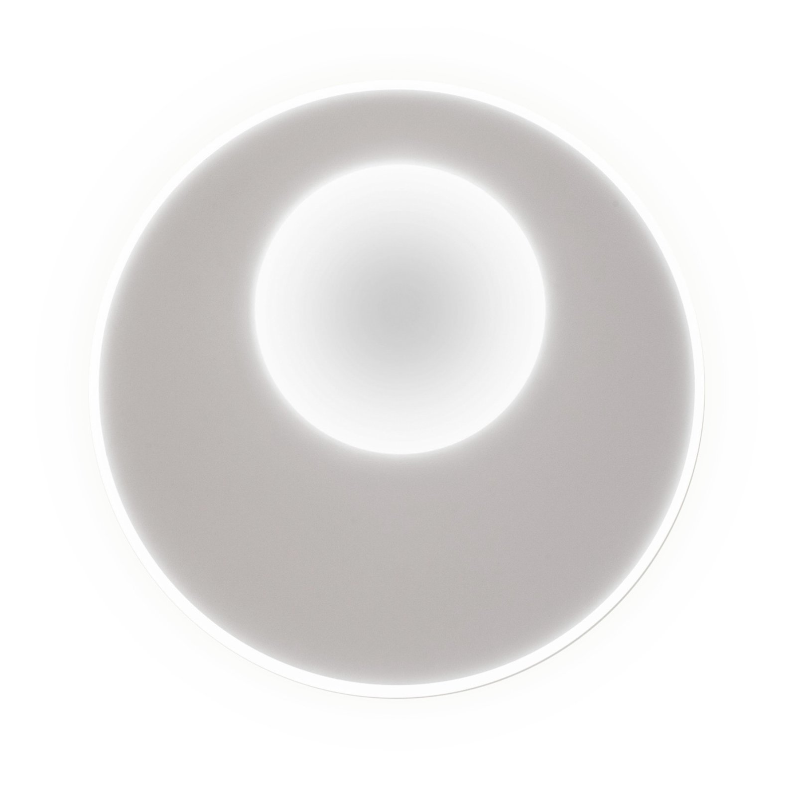 LED stropna svetilka Krater bela nastavljiva bela zatemnljiva