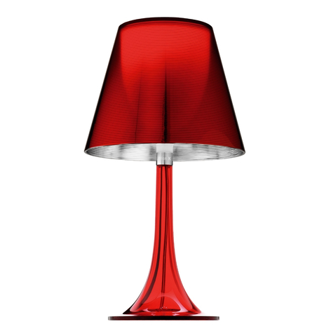 FLOS Miss K - Philippe-Starck-Tischleuchte, rot