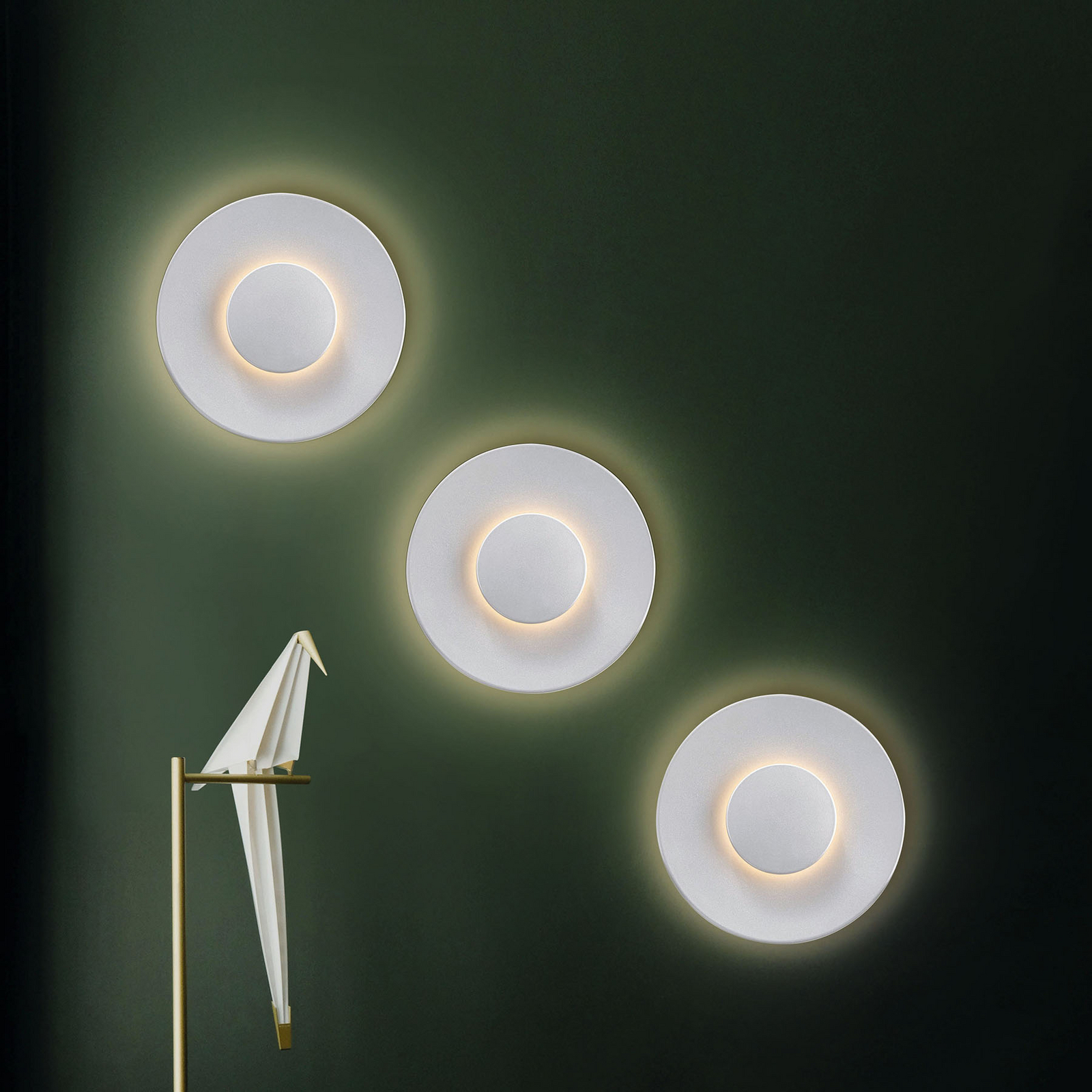 LED-Außenwandleuchte Piastra