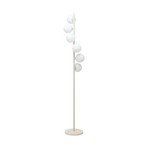 Lampe sur pied KARE Scala Balls, grège, verre, 160 cm, G9
