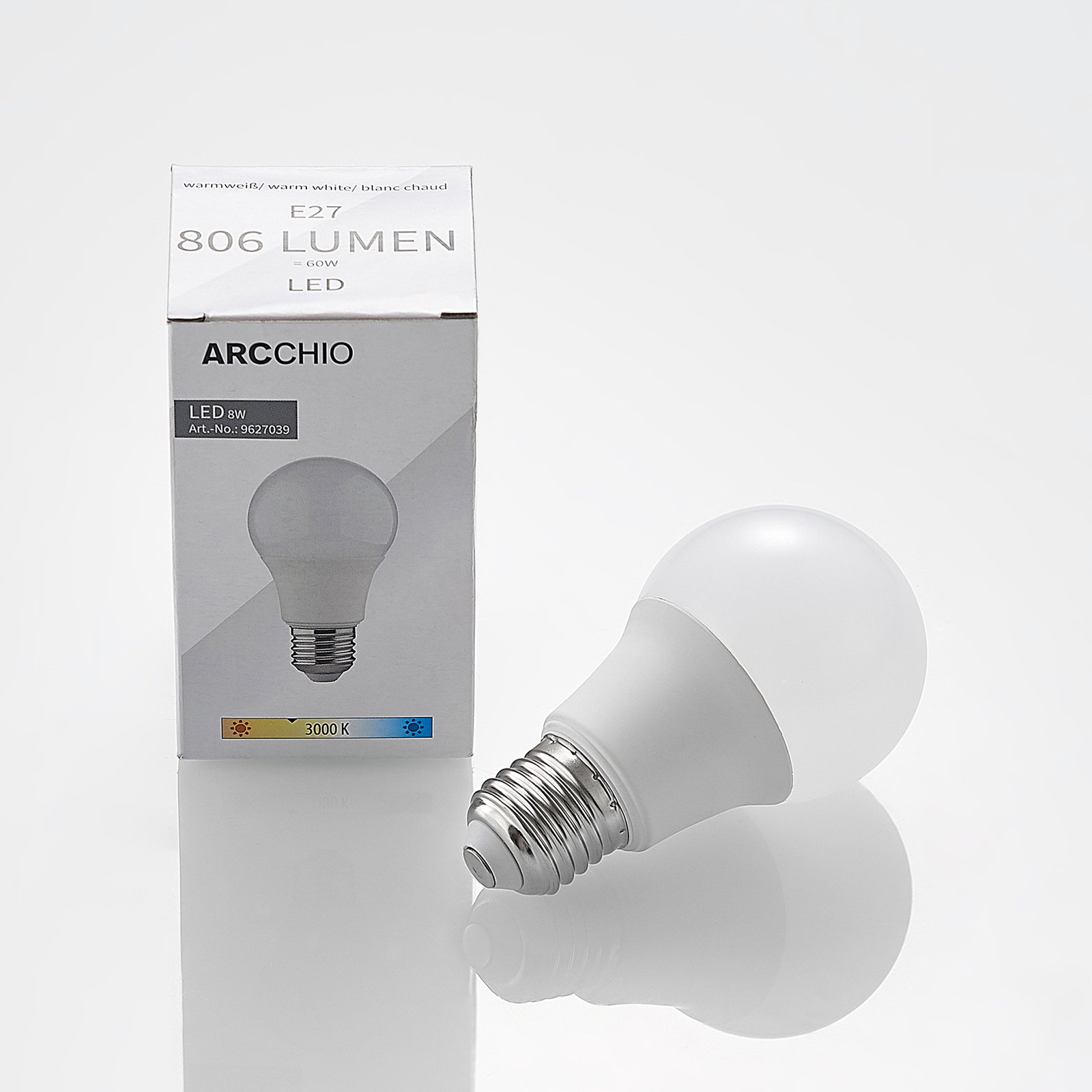 Lichtbron LED 8W (806lm) E27 - Arcchio