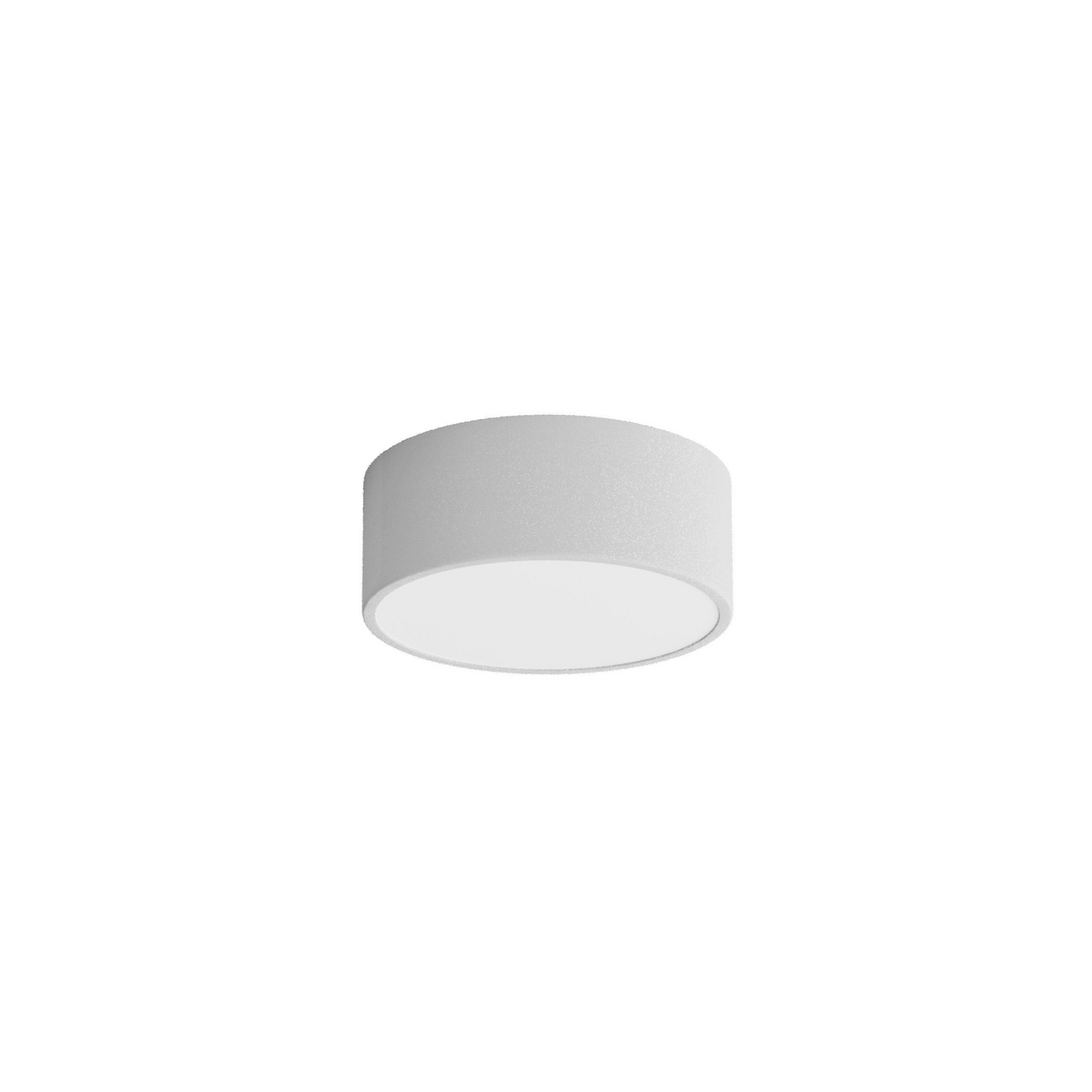 Deckenlampe Cleo 200, grau, Sensor, IP54, Ø 20 cm, Metall