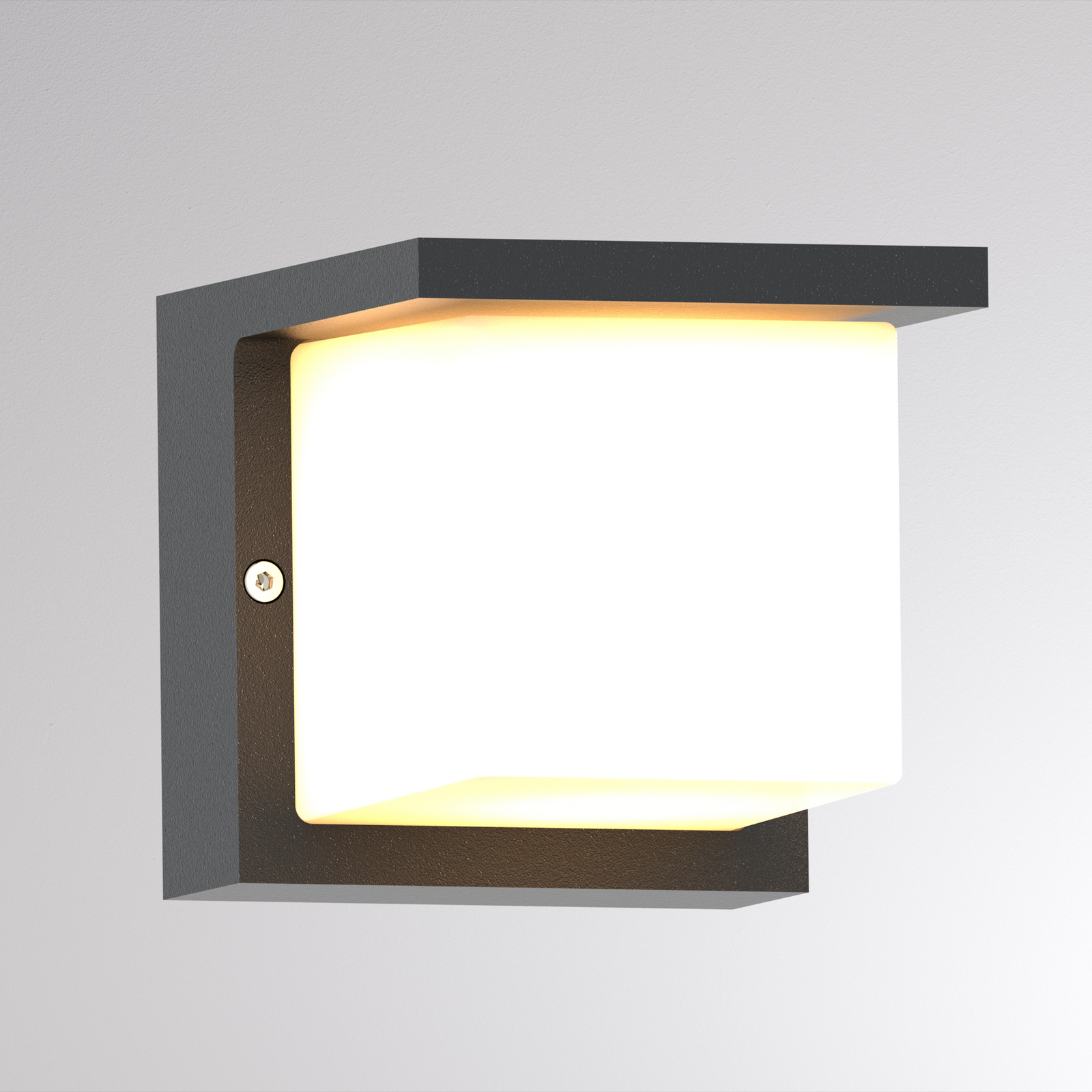 FYNN-C-LED-ulkoseinälamppu, antrasiitti, 12 cm, IP65, CCT-toiminto (päälle/pois) FYNN-C-LED-ulkoseinälamppu, antrasiitti, 12 cm, IP65, CCT-toiminto (päälle/pois)