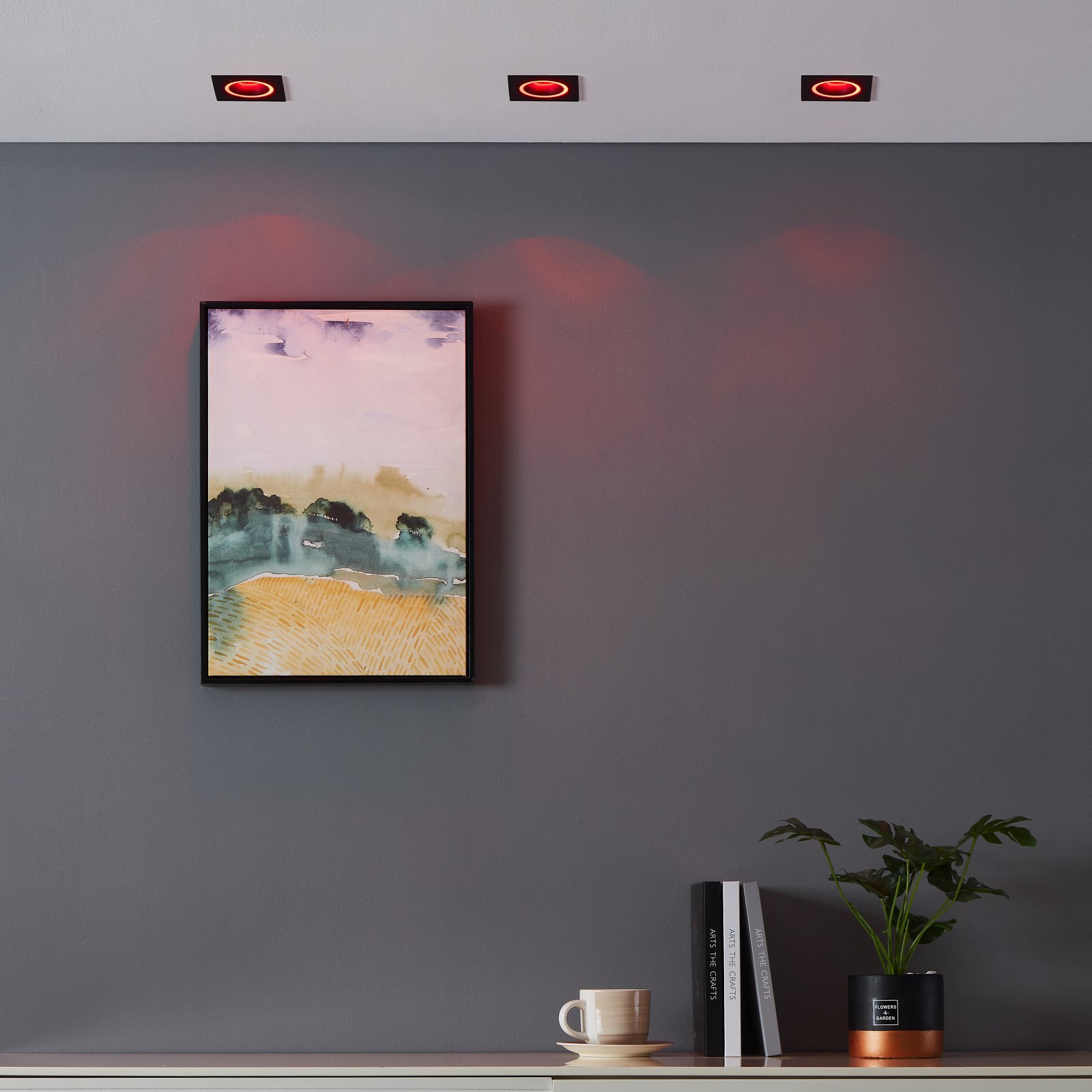 EGLO connect Smart-LED-Leuchte Carosso-Z, 9 x 9cm, schwarz