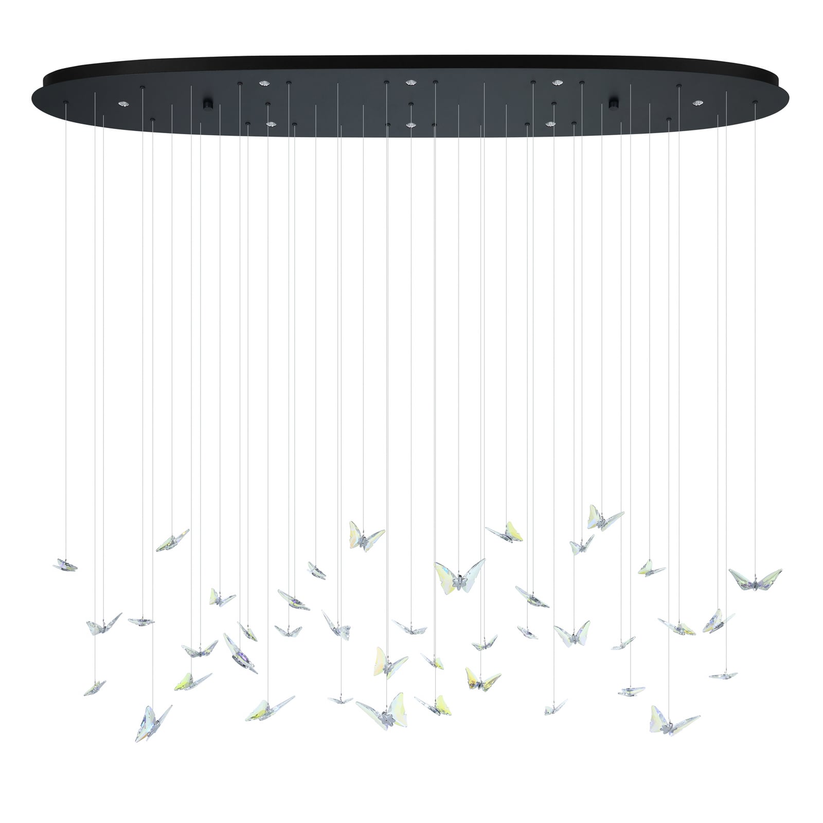 Adrados LED-Hängelampe, oval, 8-fl. - EGLO Stars Of Light