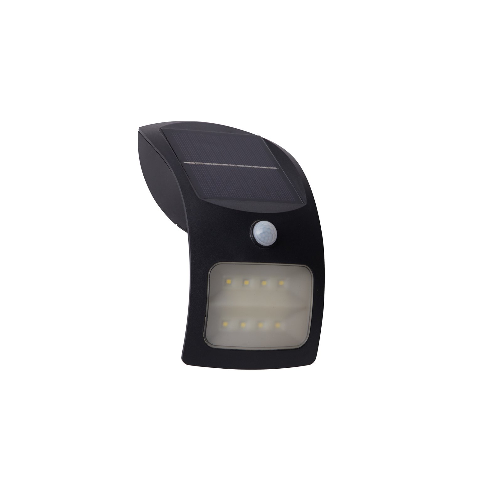 LED solcelle-væglampe 67420BK-PIR, bevægelsesdetektor