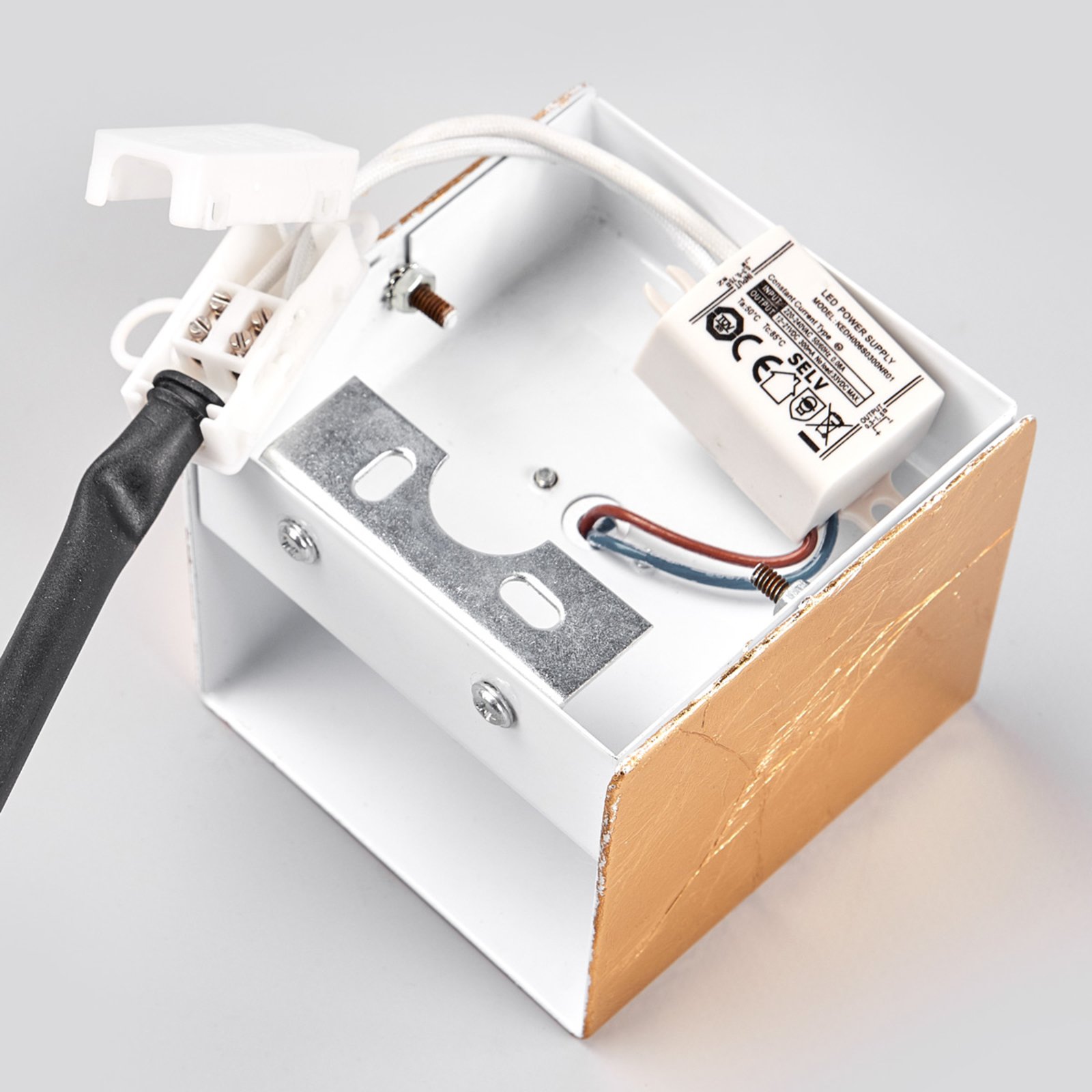 Quentin LED Wandleuchte L9 Gold - Lindby