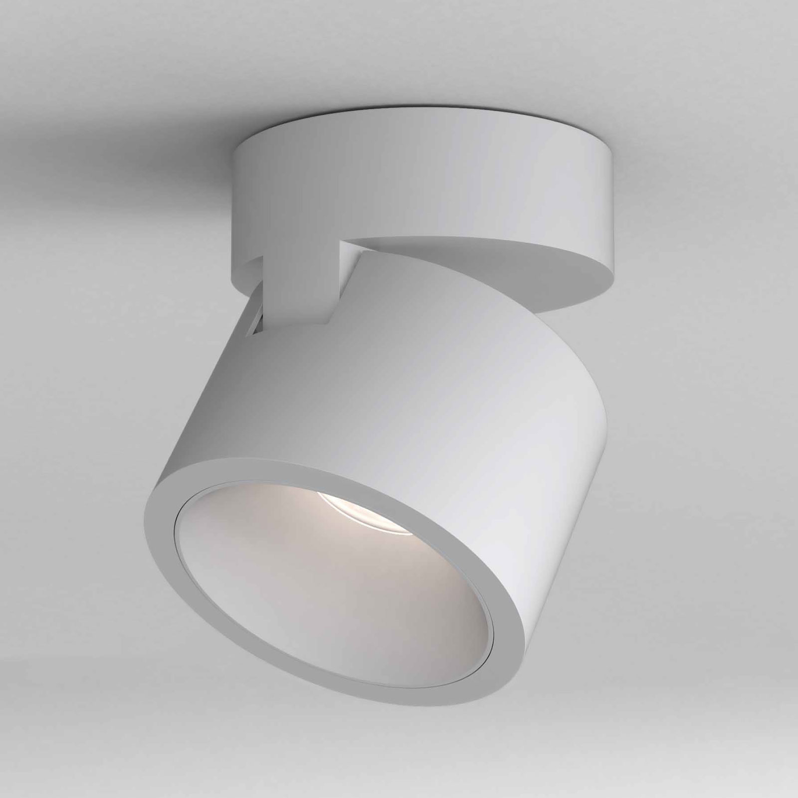 Astro Lynx LED ceiling light matt white, for Living / Dining Room, aluminium, 12.5 W, energy efficiency: A+, H: 15 cm