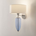Wandlampe Show Ogiva mit Glaselement