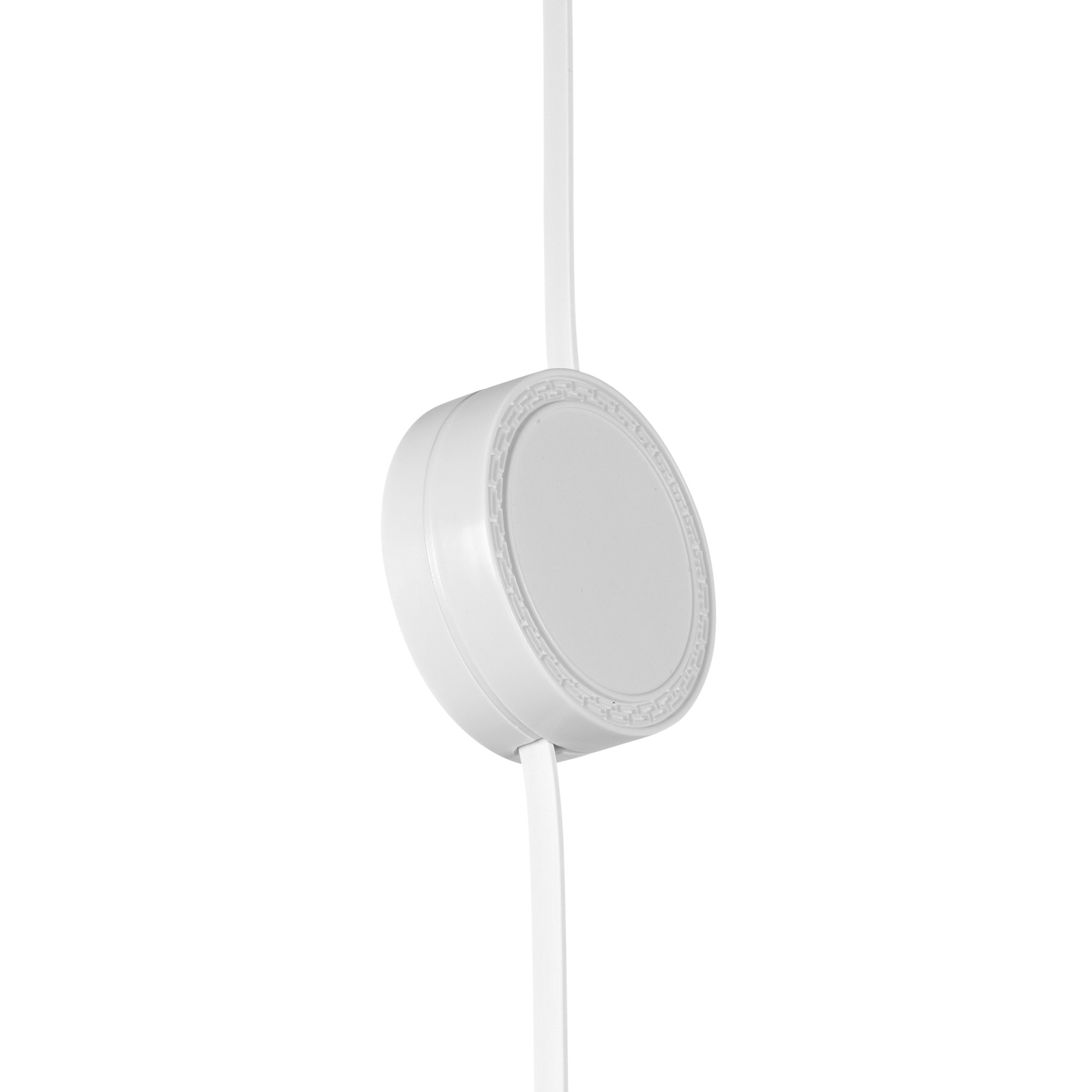 Lindby LED závěsné svítidlo Lumaro, bílé, Ø 6,2 cm, 48V