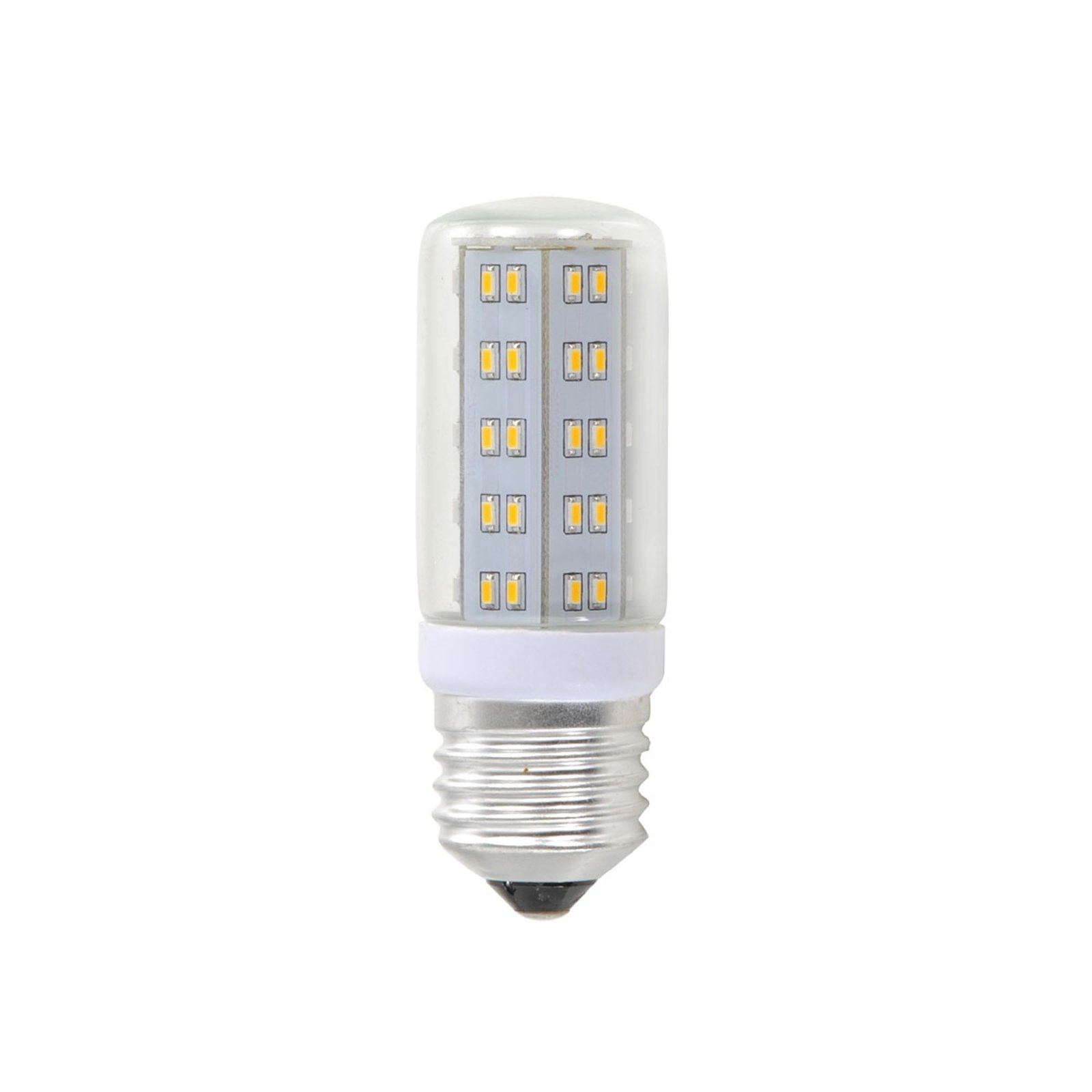 E27 4W LED-Lampe in Röhrenform klar mit 69 LEDs