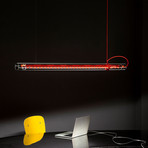 Ingo Maurer Tubular LED-Hängeleuchte, 360° drehbar