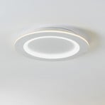 EGLO connect lámpara LED de techo Padrogiano-Z, Ø 45 cm, blanco