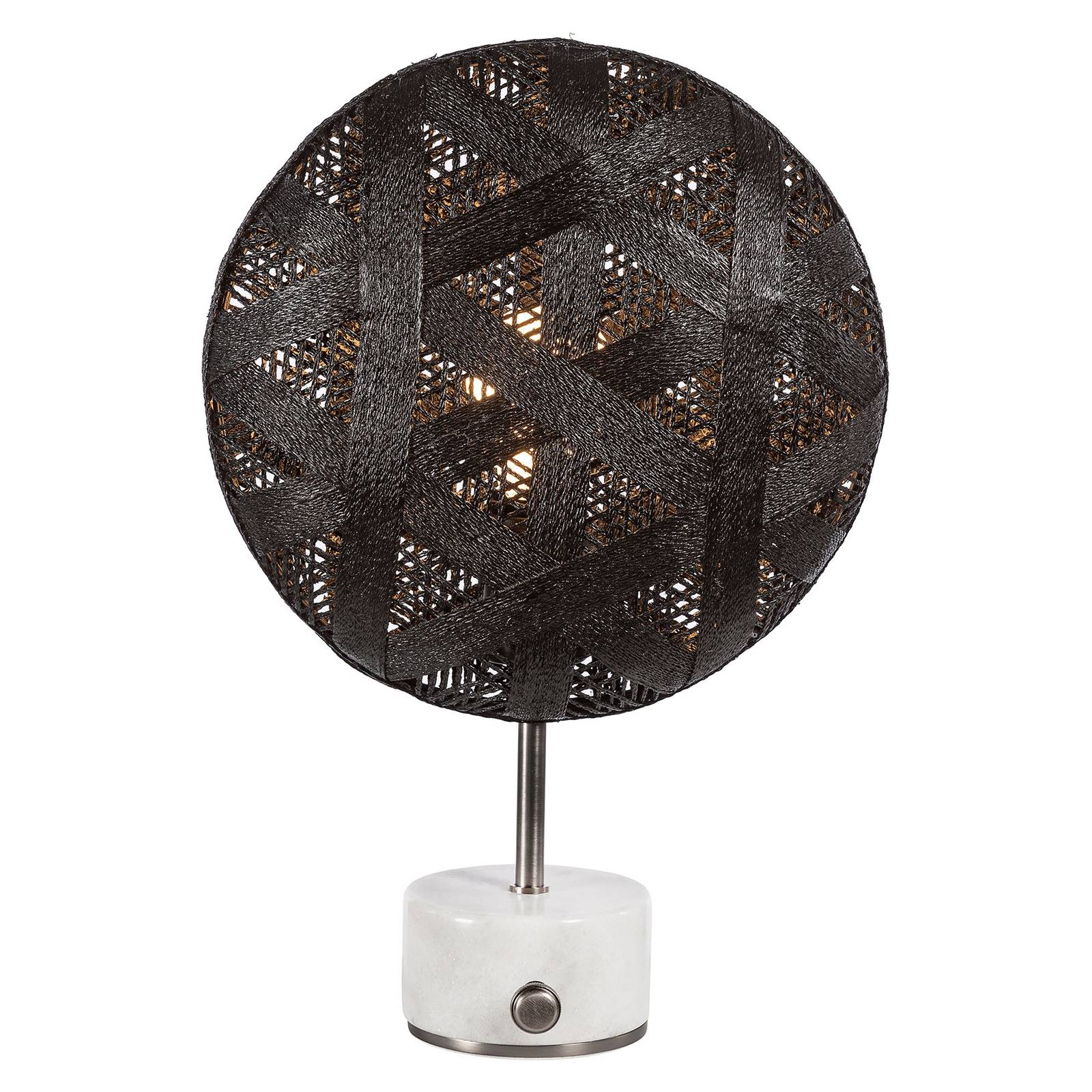 Forestier chanpen s hexagonal lámpa ezüst/fekete