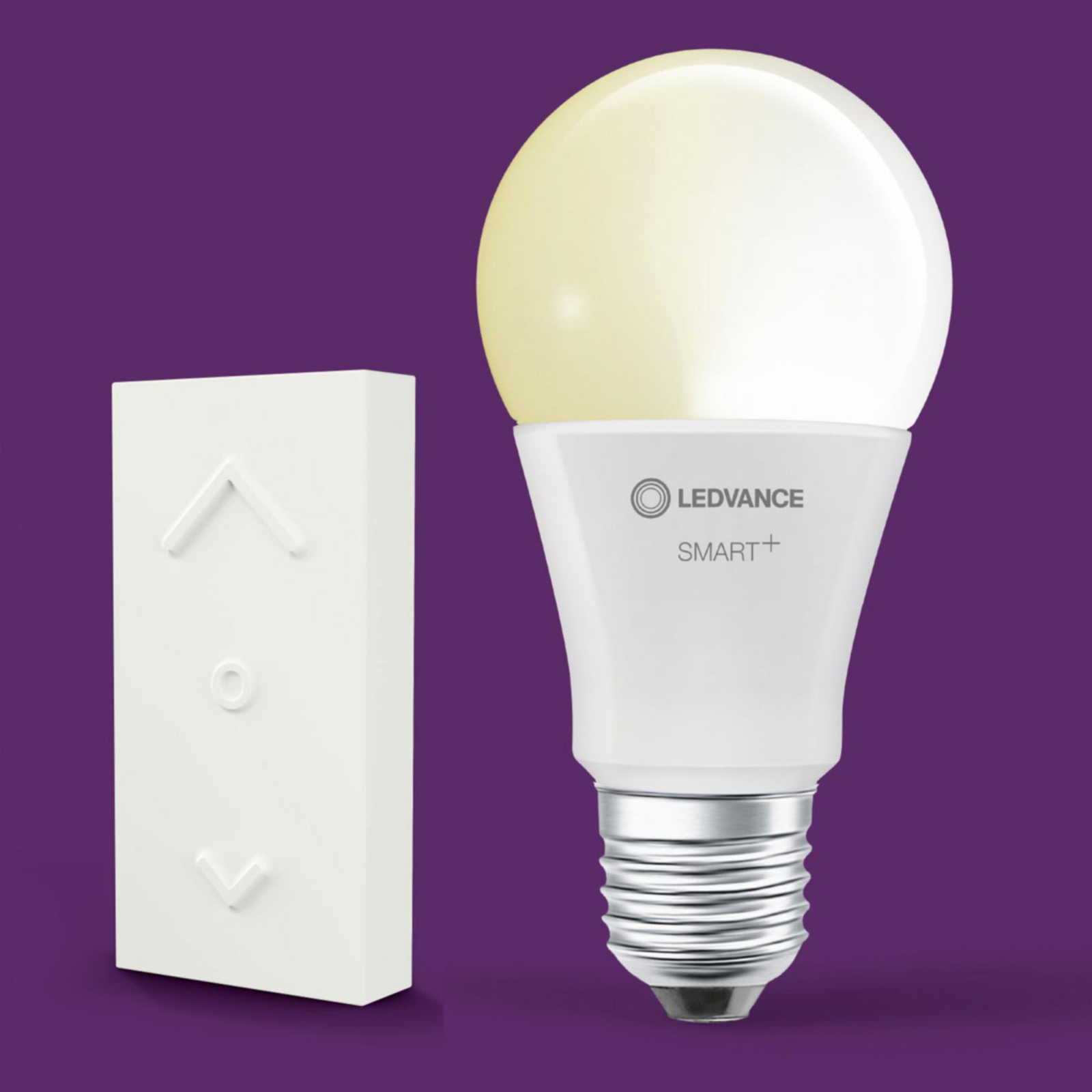 LEDVANCE SMART+ ZigBee E27 2,700K 8.5W Switch Mini, E27, 8.5 W, energy efficiency: A+, L: 11.5 cm