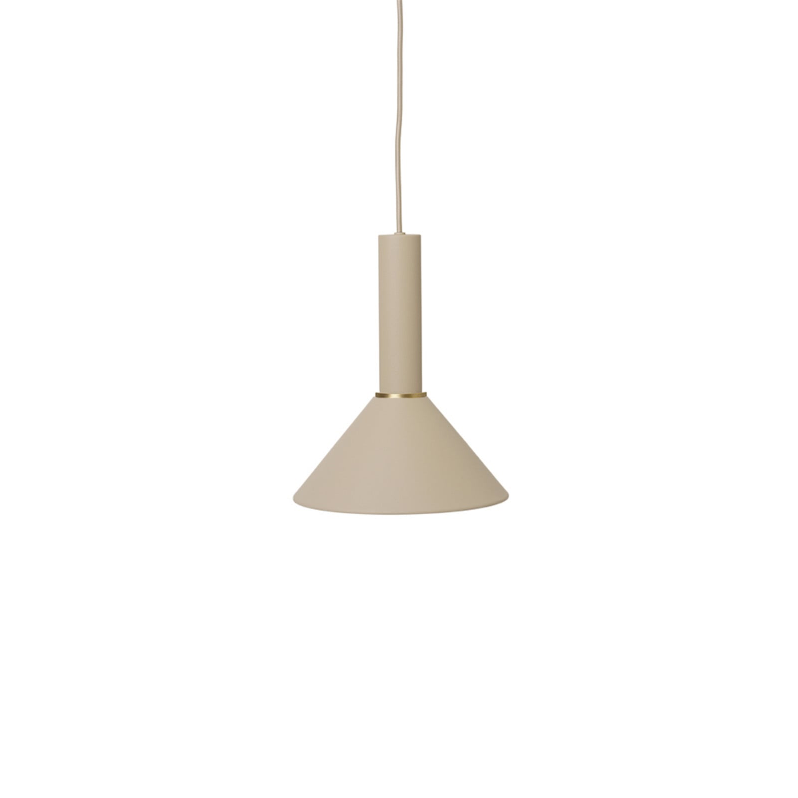 Collect Pendel Cone High Cashmere ferm LIVING - Spisestue - Metal