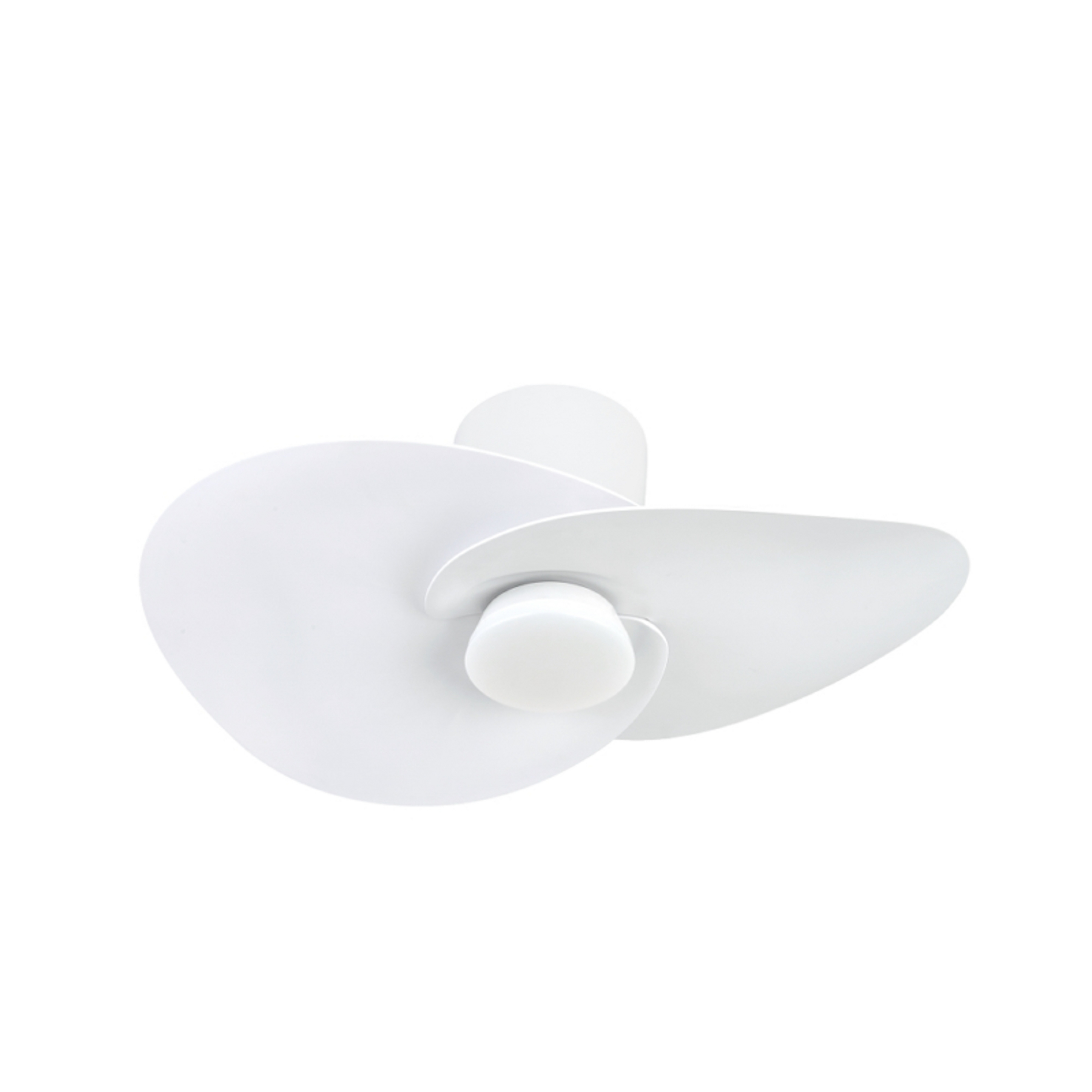 Ventilador de teto LED Nenufar branco DC silencioso CCT - Mantra
