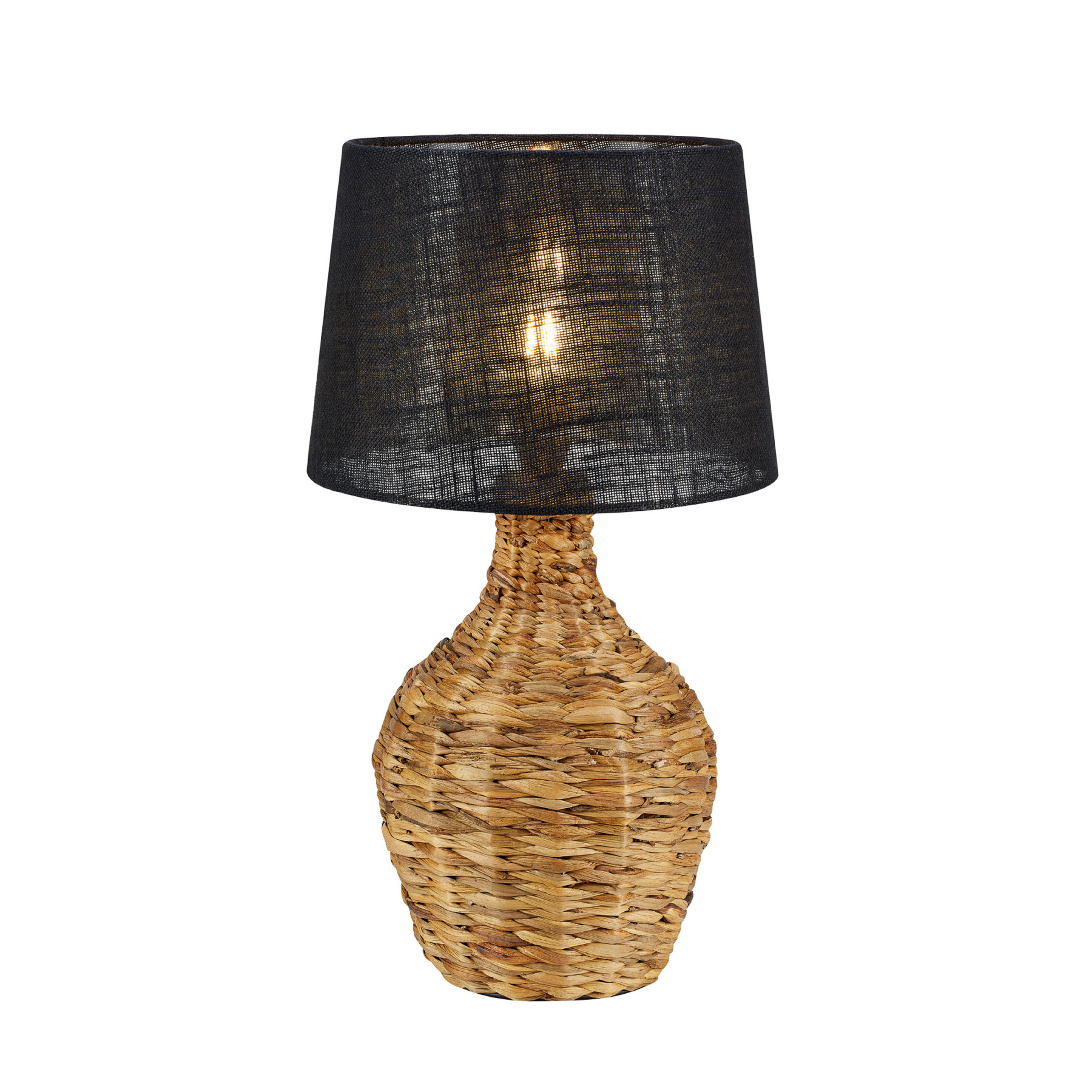 Paglia 1 Lampe à poser Noir/Naturel - Markslöjd