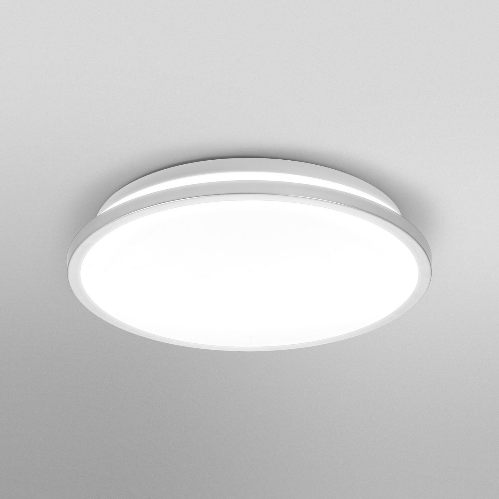 Plafonnier LED OSRAM BATHROOM, chrome, Ø 30 cm, IP44, CCT