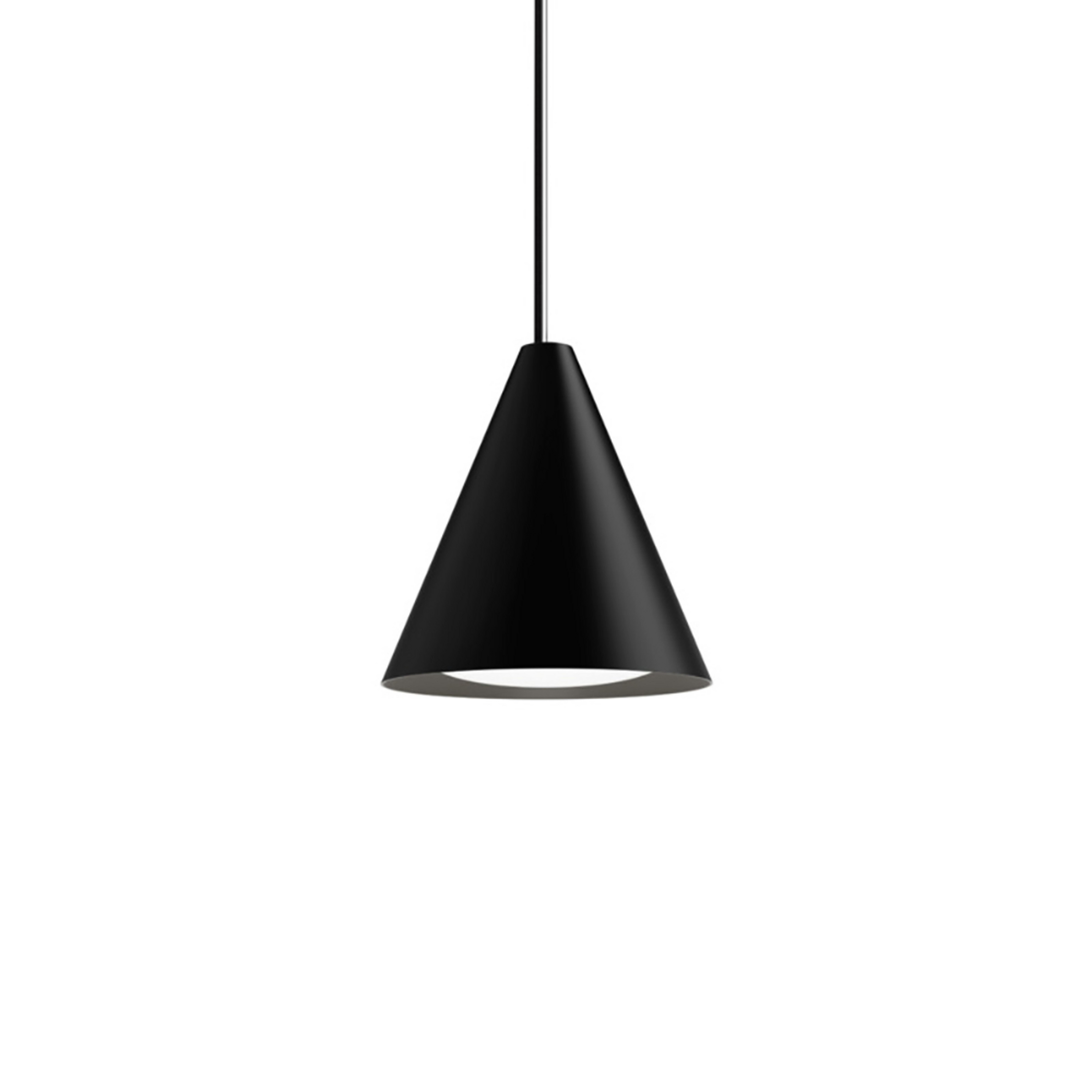 Keglen 250 LED Závěsné Světlo Black - Louis Poulsen
