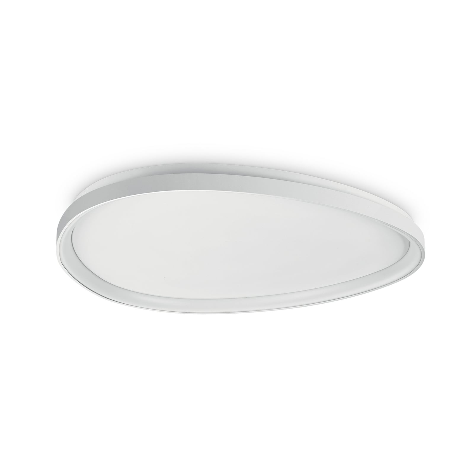 Candeeiro de teto LED IDEAL LUX Gemini branco, 81 cm, 4000 K, ligar/desligar