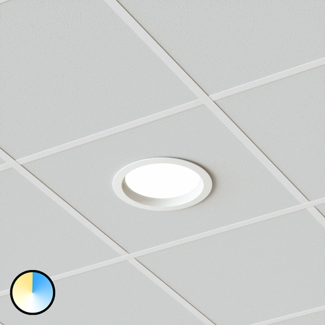 Helles LED-Downlight Piet, 36 W 3 Lichtfarben