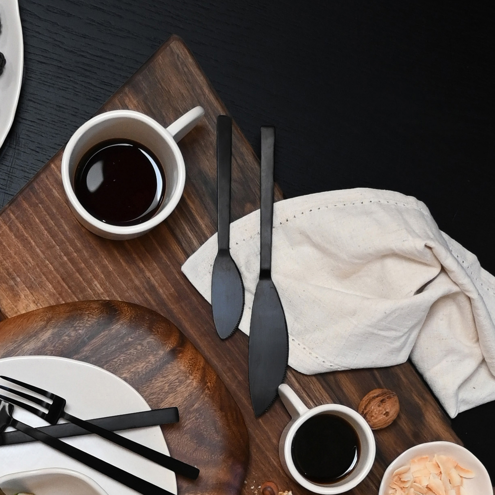 Zestaw 4 noży do masła Kogei, czarny, 17 cm – 101 Copenhagen