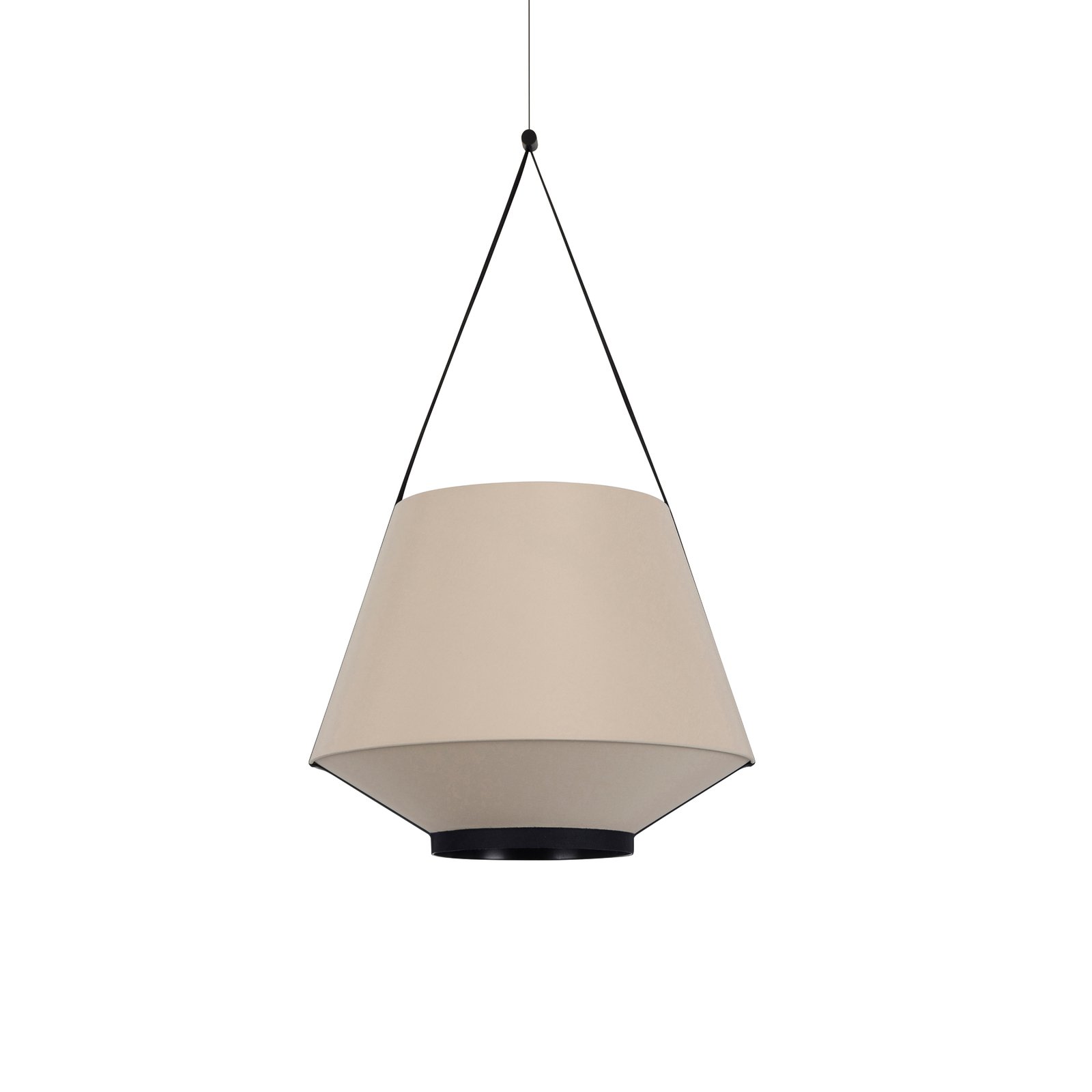Forestier Carrie S hanglamp, zand