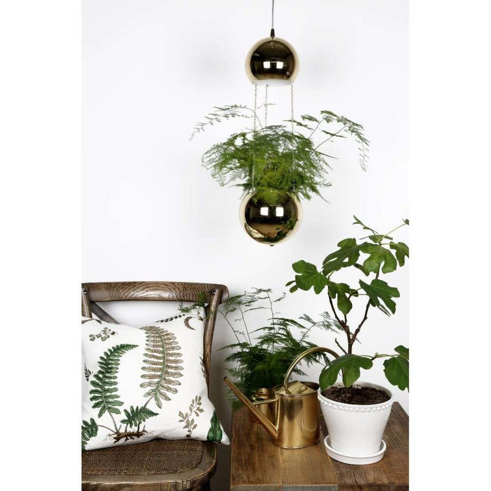 Mini Planter Lustră Pendul Brass - Globen Lighting