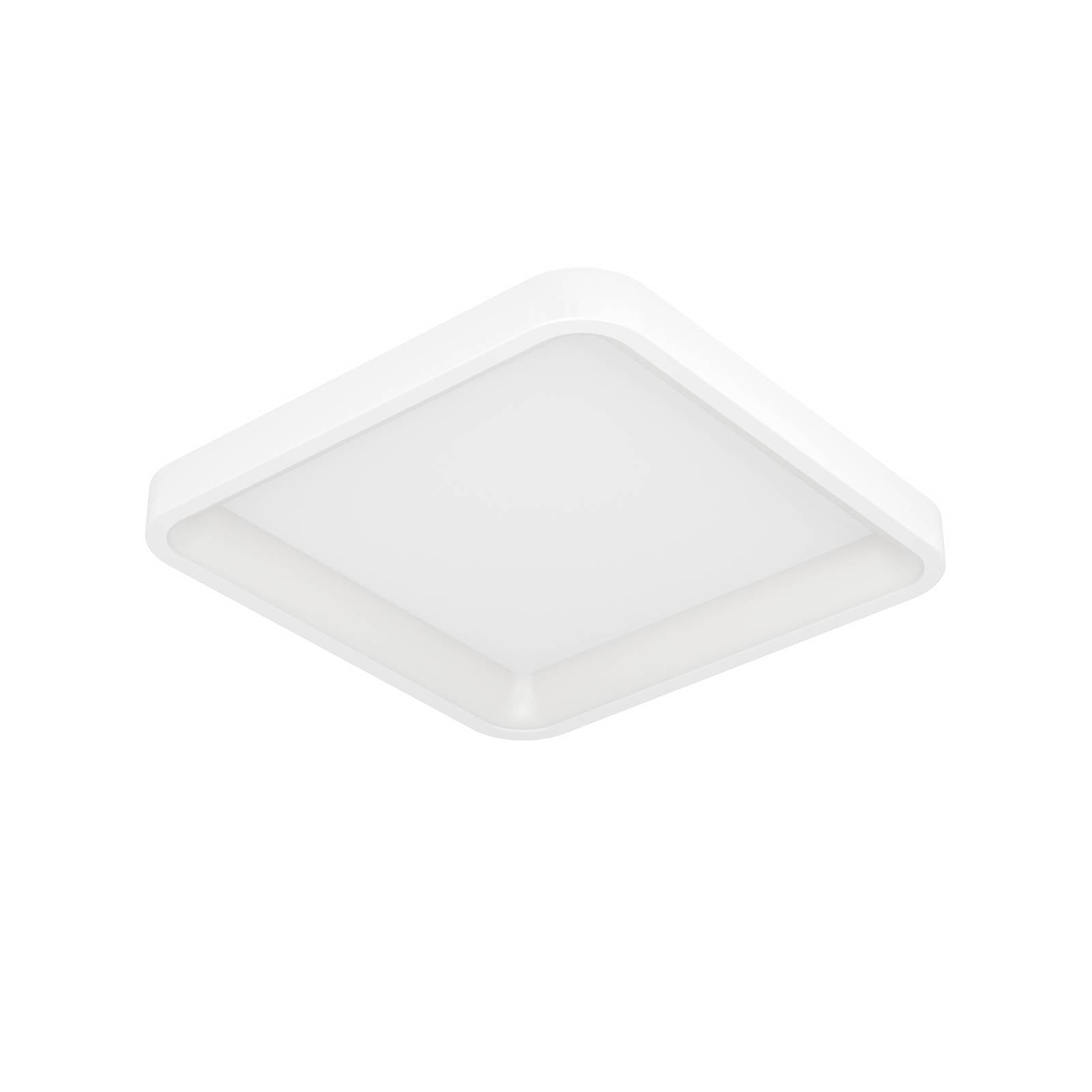 EGLO connect Smart-LED Deckenleuchte Loretello-Z, eckig,weiß