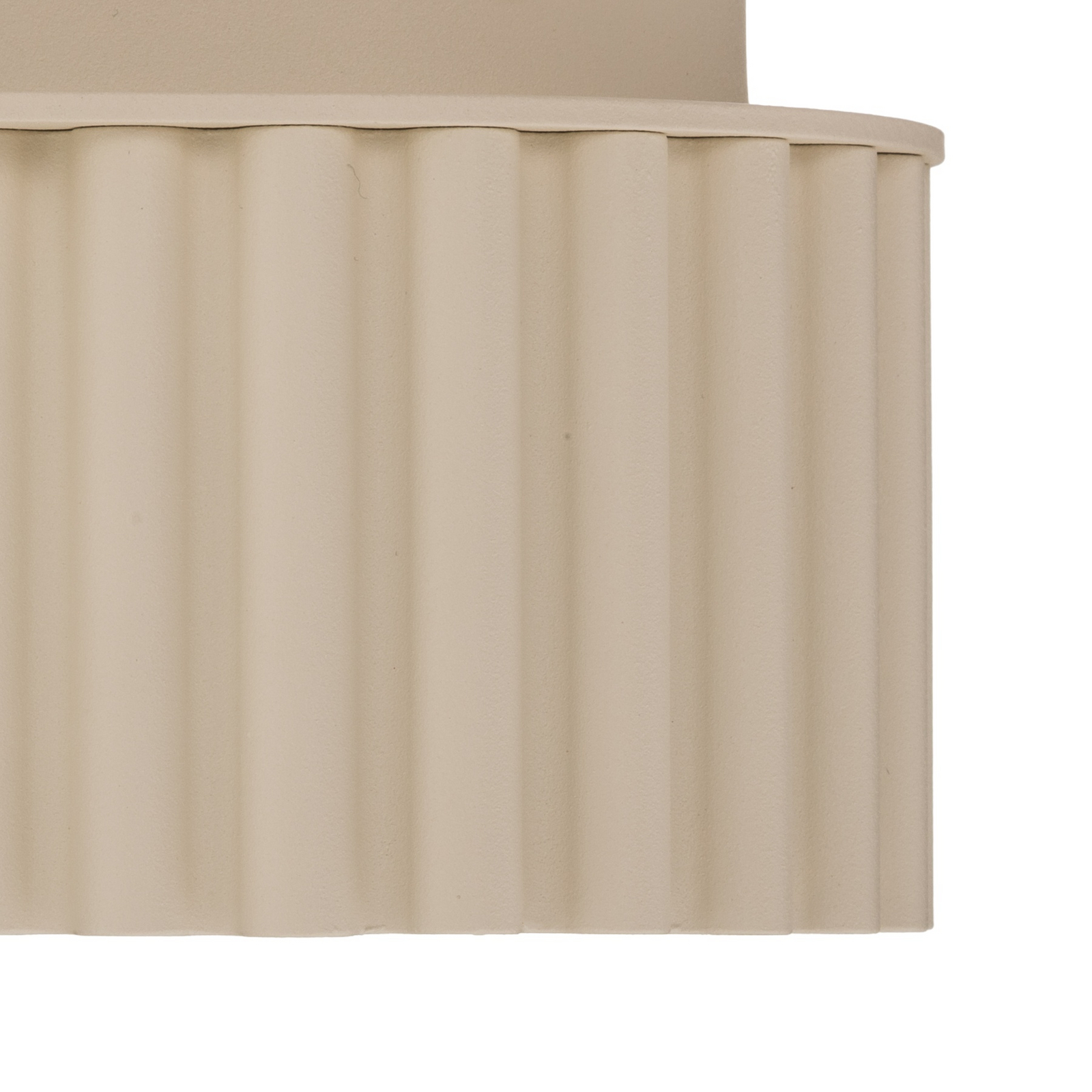 Taklampe Aura 2, beige, 2 lyskilder, lengde 21 cm, GX53