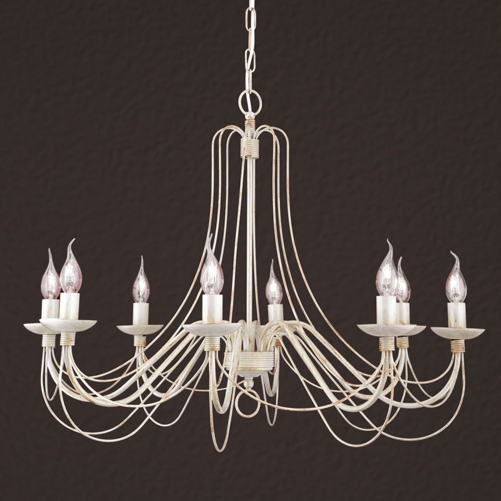 chandelier Antonina with chain, 8-light