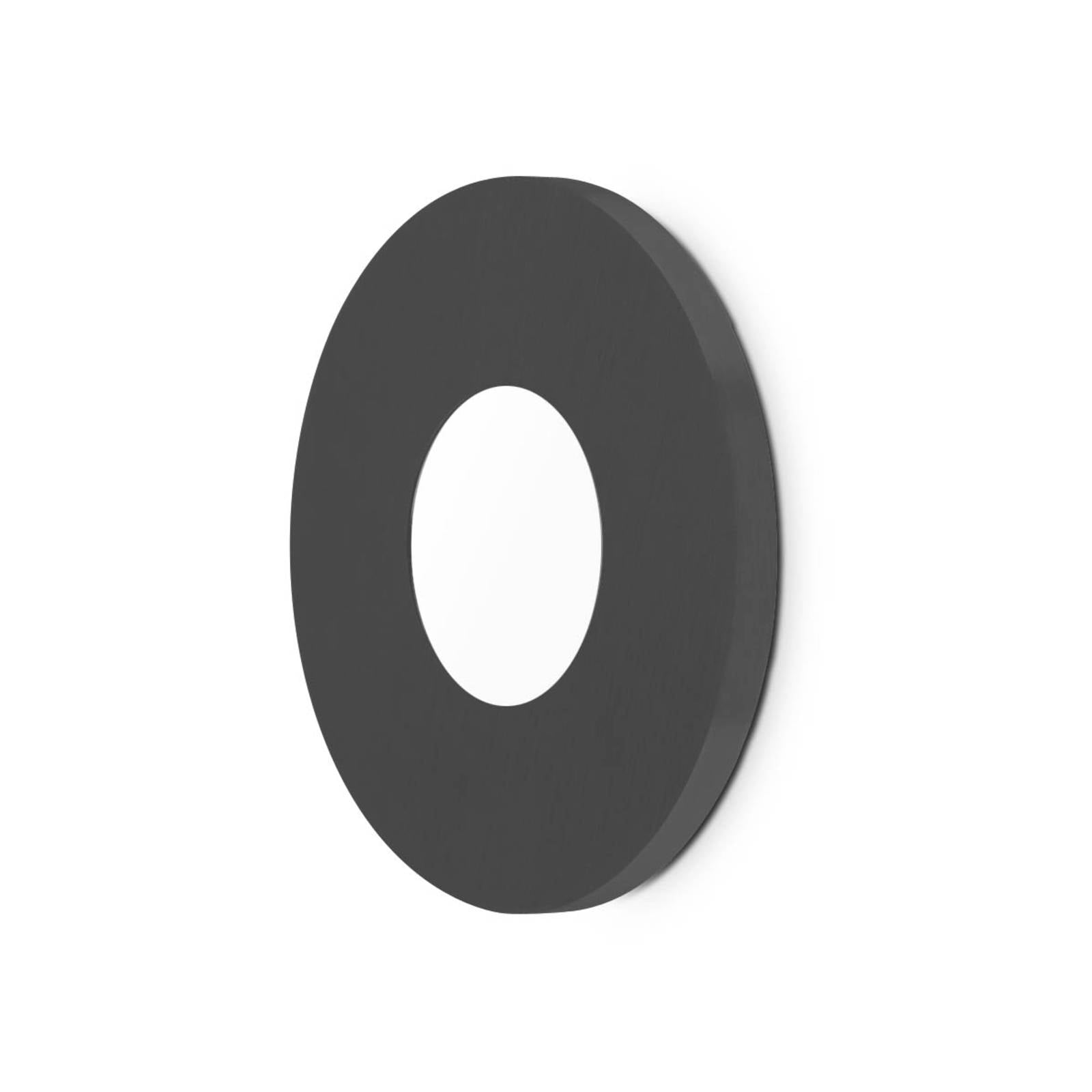 EVN Lr230 recessed wall light direct anthracite - Hallway - Wall Light Recessed - Recessed Light - Modern - Black