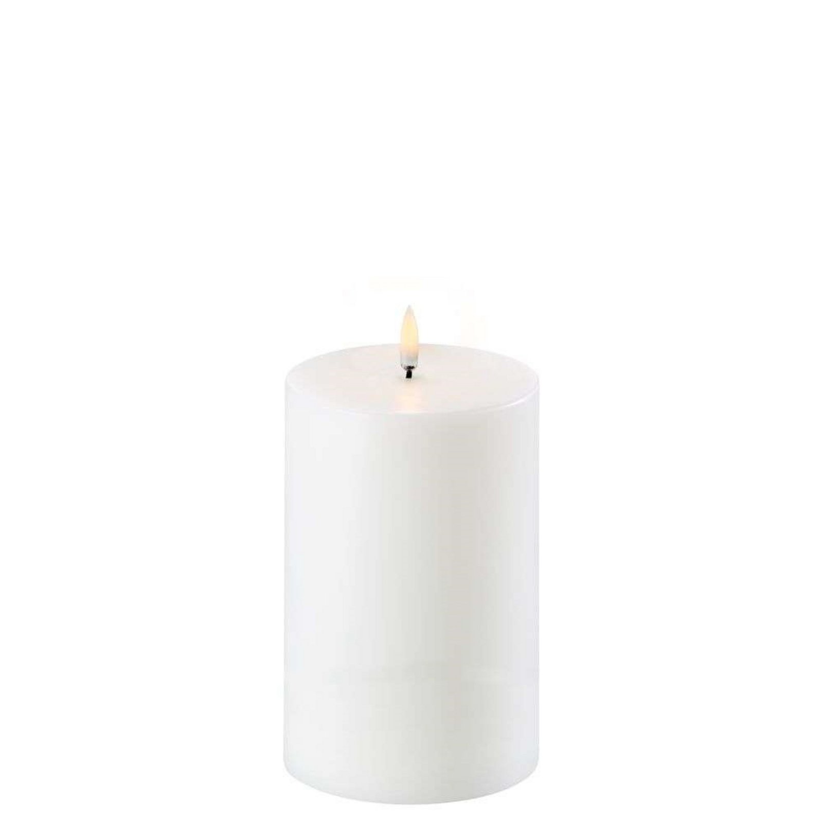 Pillar Candle LED Nordic White 10,1 x 15 cm - Uyuni Lighting