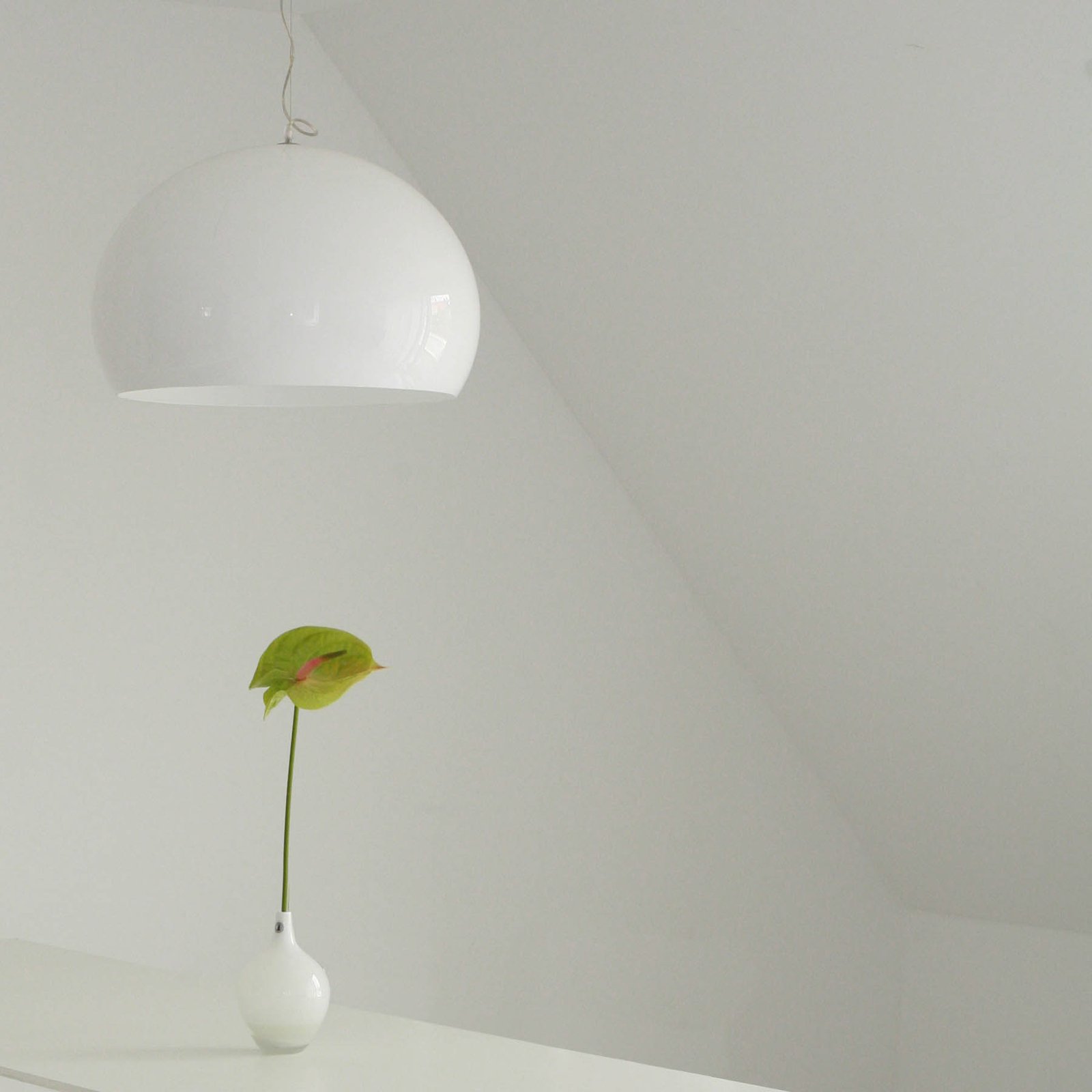 Small FL/Y Pendant White - Kartell