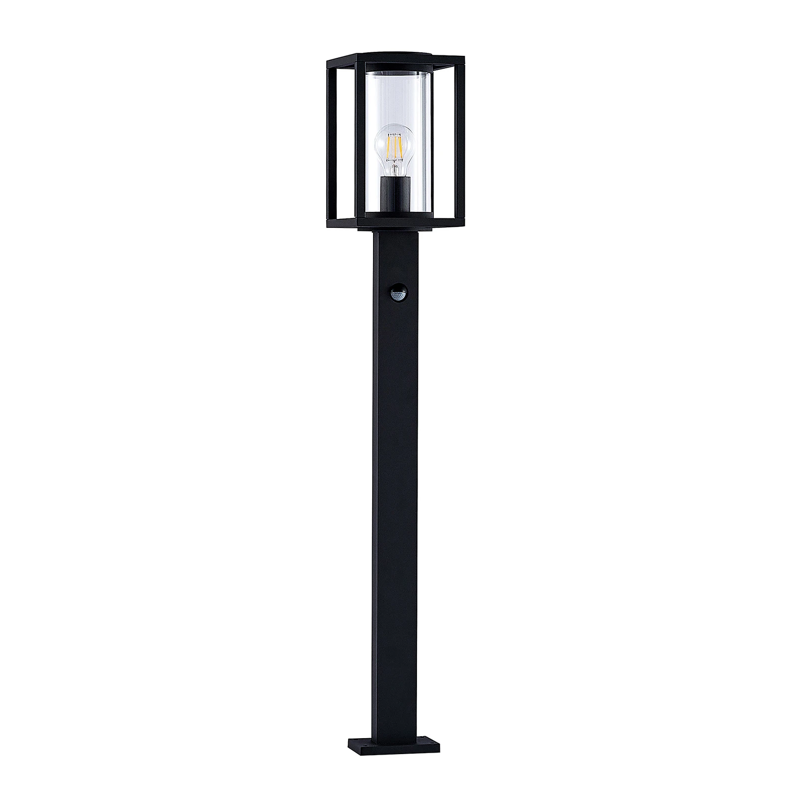 Φωτισμός Lucande Ferda, 100 cm, αισθητήρας, ανθρακί, IP44